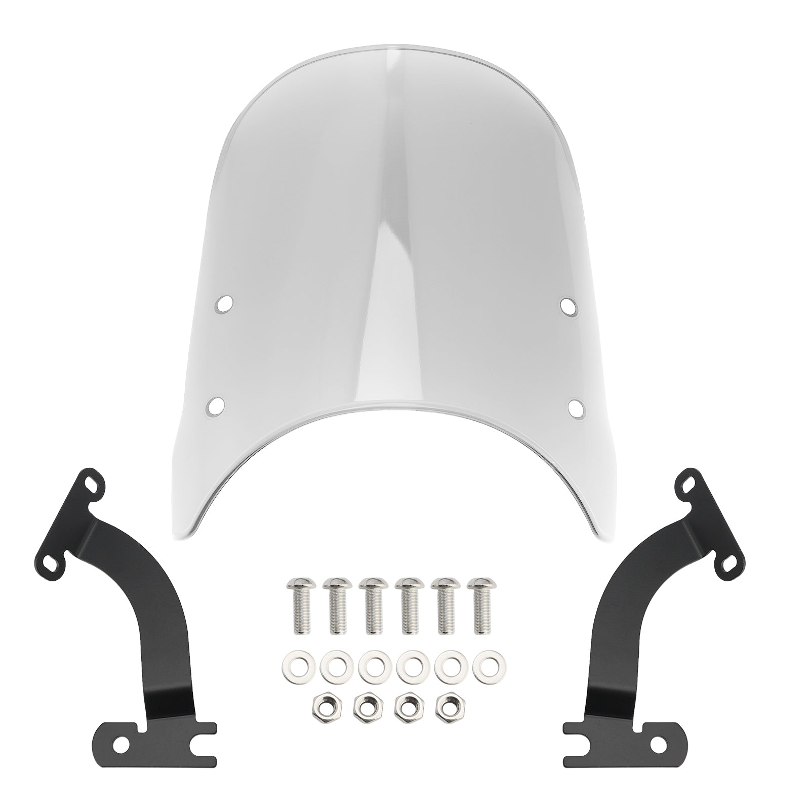 Protecteur Saute-Vent pour KAWASAKI W230 / MEGURO S1 2025-2026 Clair