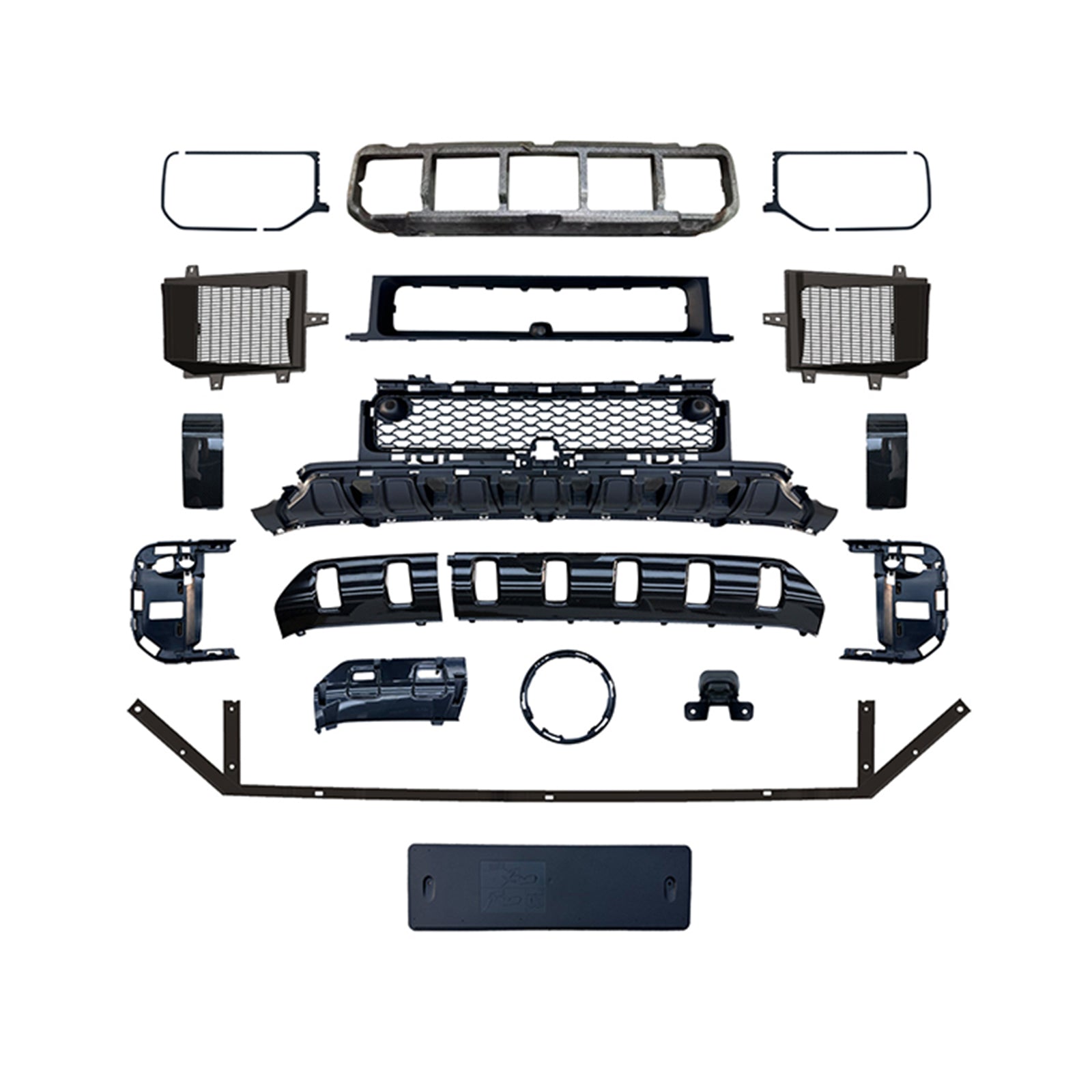 AMG G63 -tyylinen korisarja Mercedes-Benz G-luokkaan W465 (vuodesta 2025)