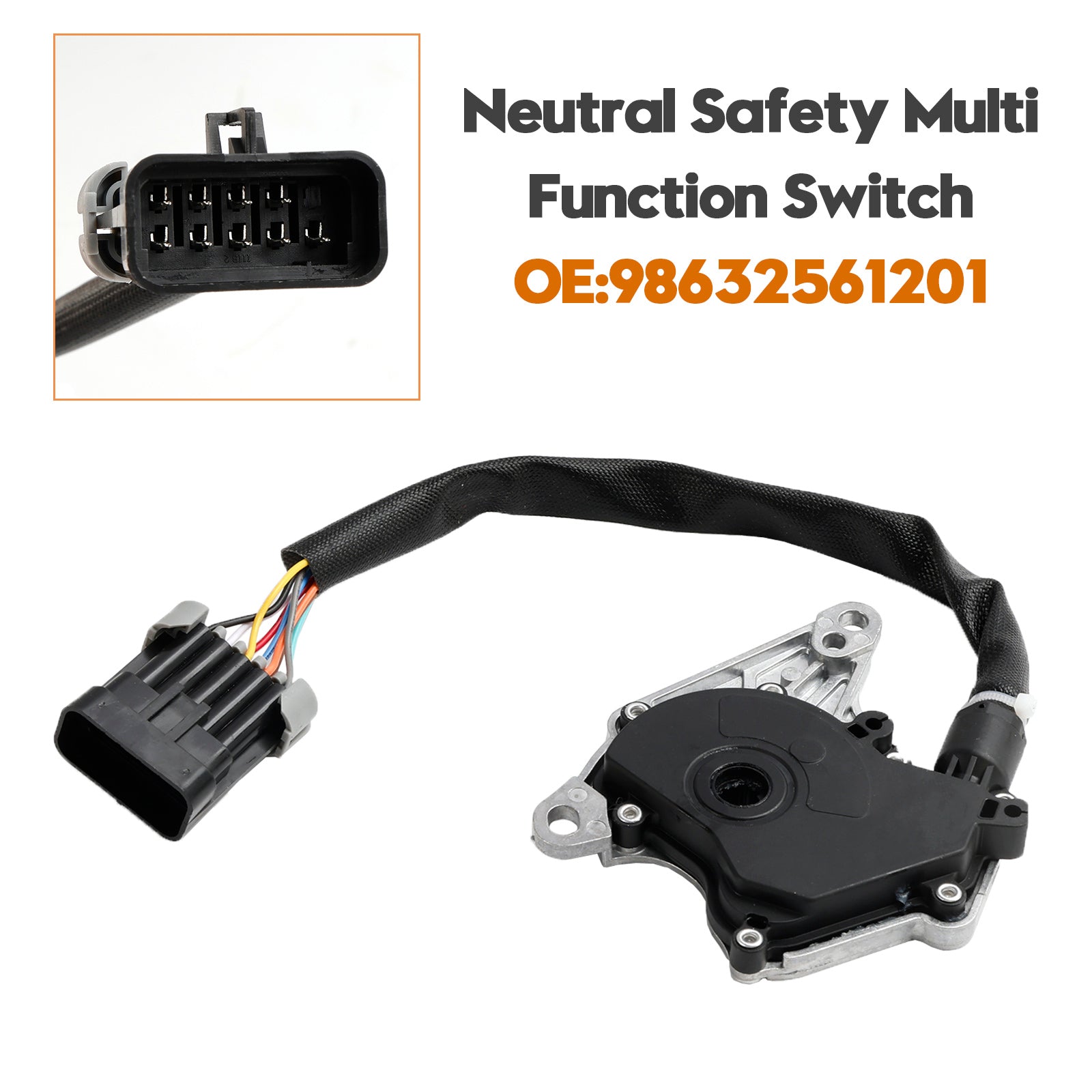 Interrupteur multifonction de sécurité neutre Porsche Cayman 987 Bj 2005 - 2008 98632561201 98632561200