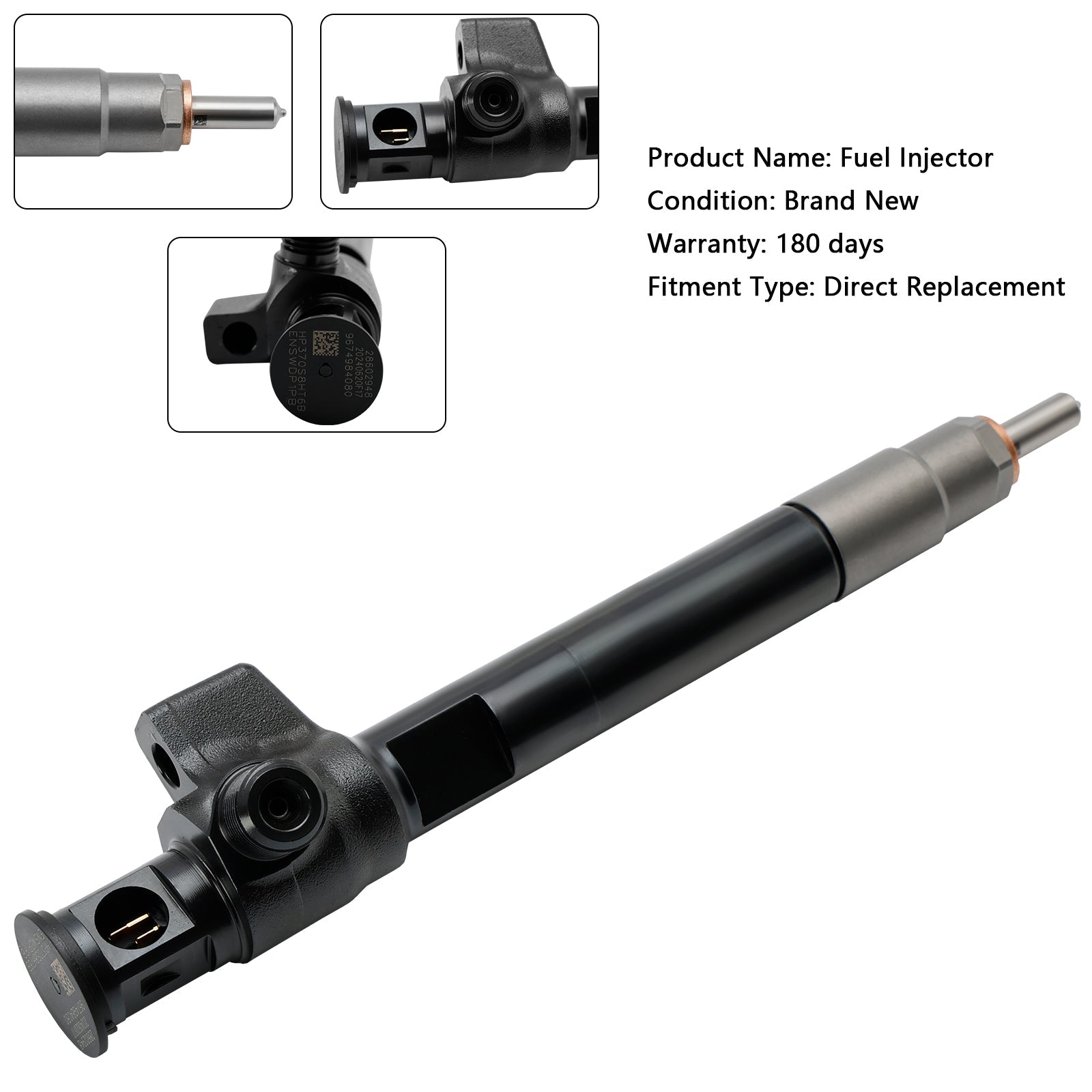 1 Uds. Inyector de combustible diésel Delphi 28388960 9674984080 28602948