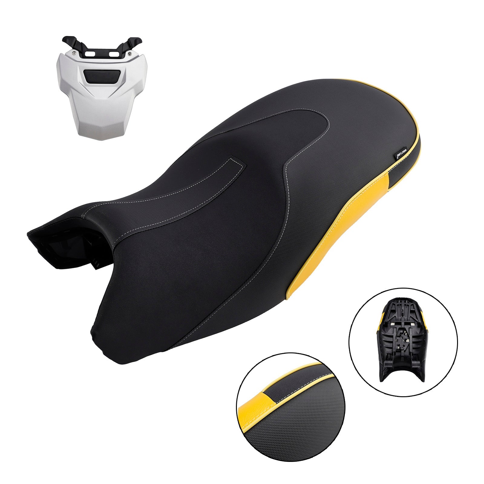 BMW R1200GS LC R 2013-2018 : sostituzione del sedile del conducente anteriore e posteriore