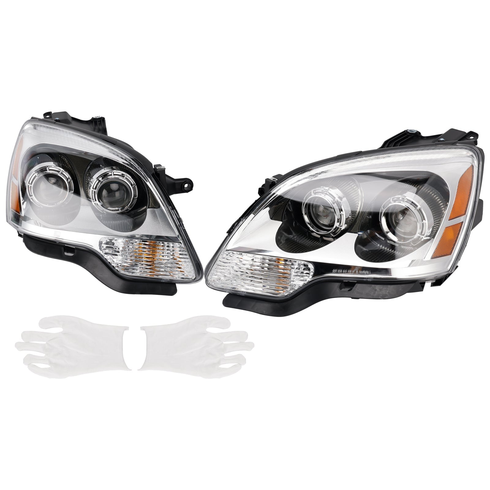 Phares HID gauche et droit pour GMC Acadia (2007-2012) sans ampoules ni ballast : référence 22938888 GM2503323