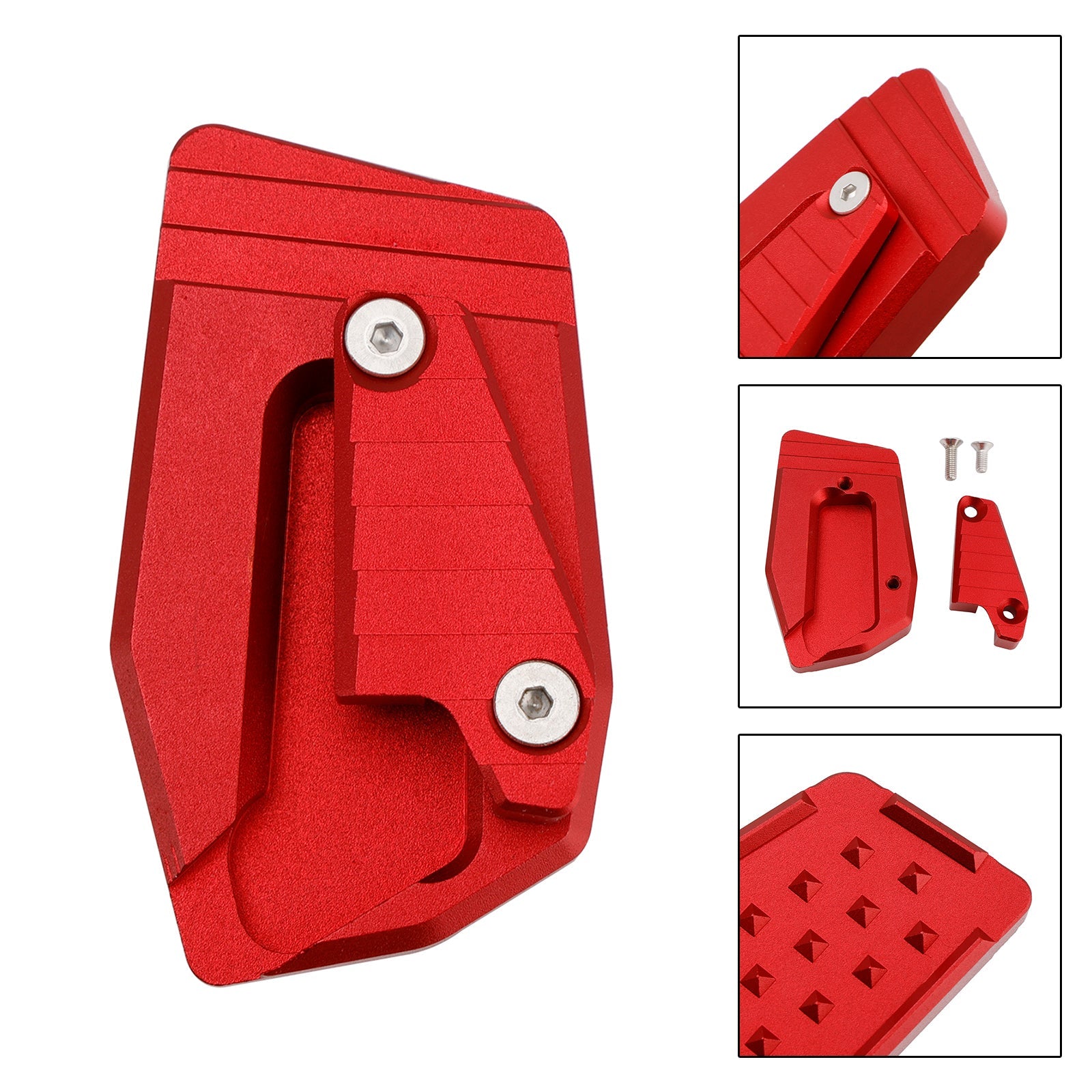 Piastra di rinforzo cavalletto laterale compatibile con BMW K1600B, K1600 Bagger e K1600GA (2018-2025)