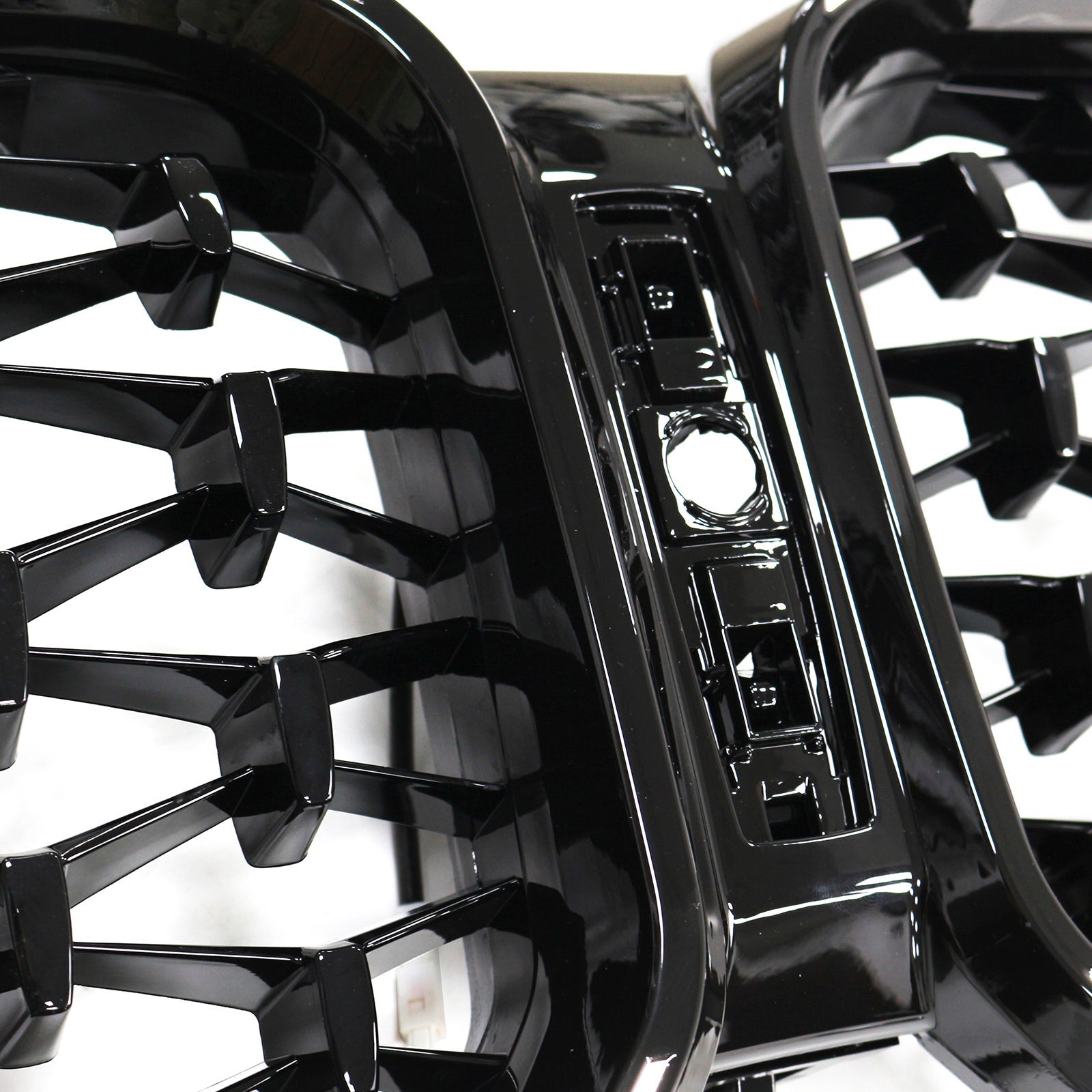 Grille de pare-chocs avant noire brillante diamantée pour BMW X3 G01 X4 G02 2022-2025