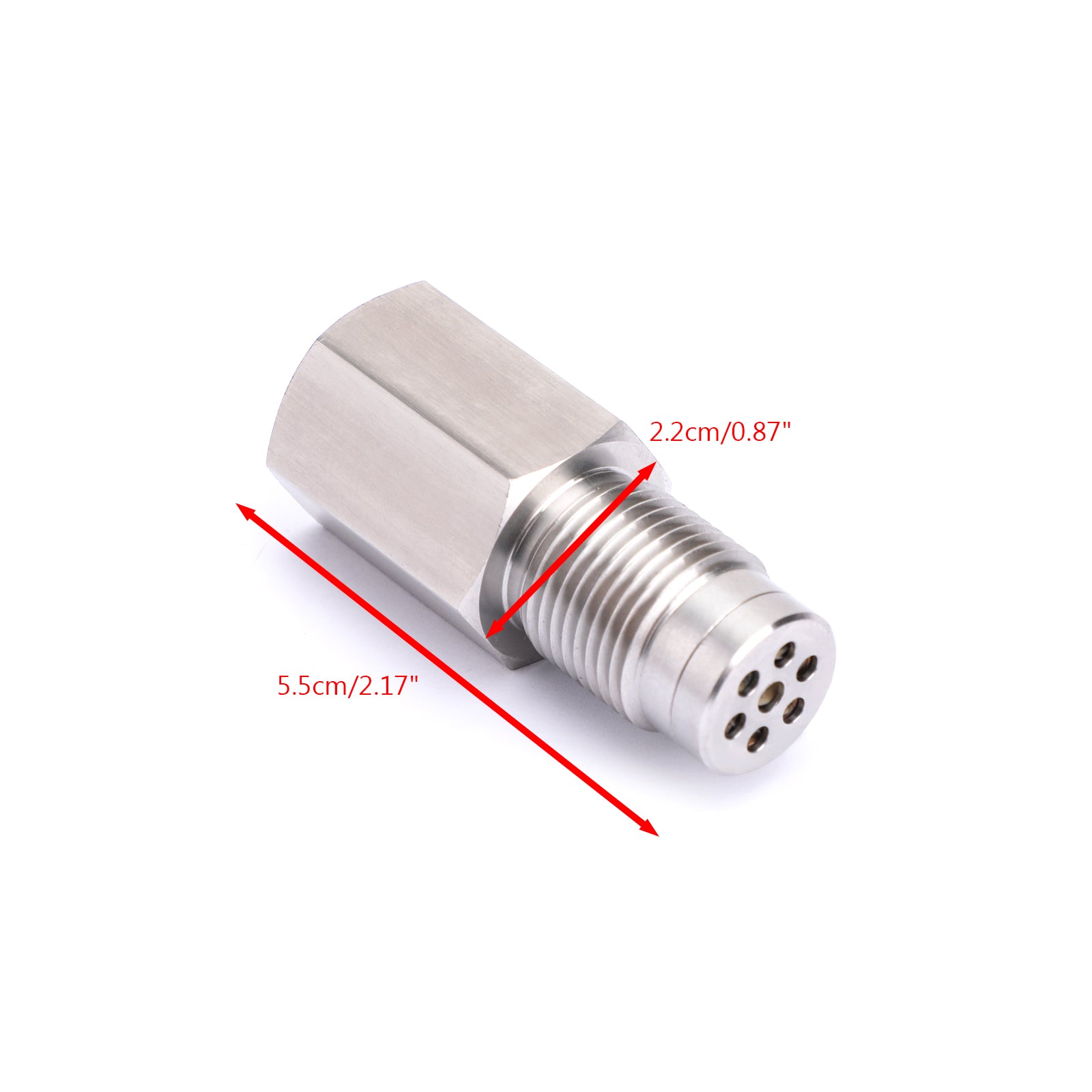 Sensore di ossigeno O2 CEL Adattatore luce motore di controllo Eliminatore CEL Mini convertitore catalitico compatibile con tutti i modelli generici