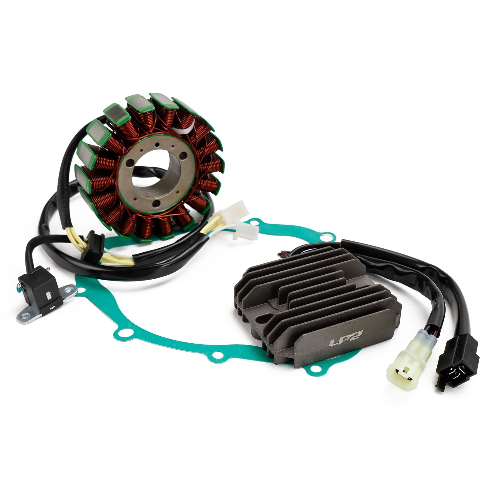 Suzuki 2004-2006 DL650 (ABS) V-Strom magnetni stator + napetostni usmernik + tesnilo Fedex Express