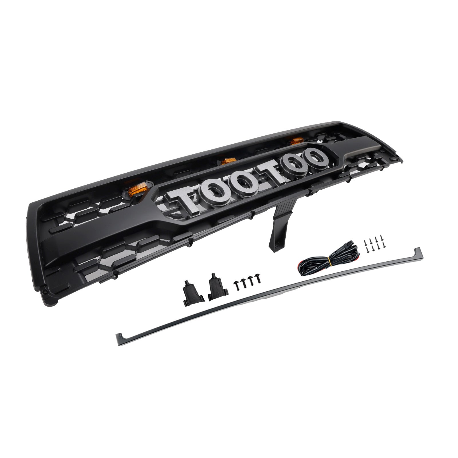 Mat črna maska sprednjega odbijača z LED diodami za Toyota 4Runner (1996-2000)