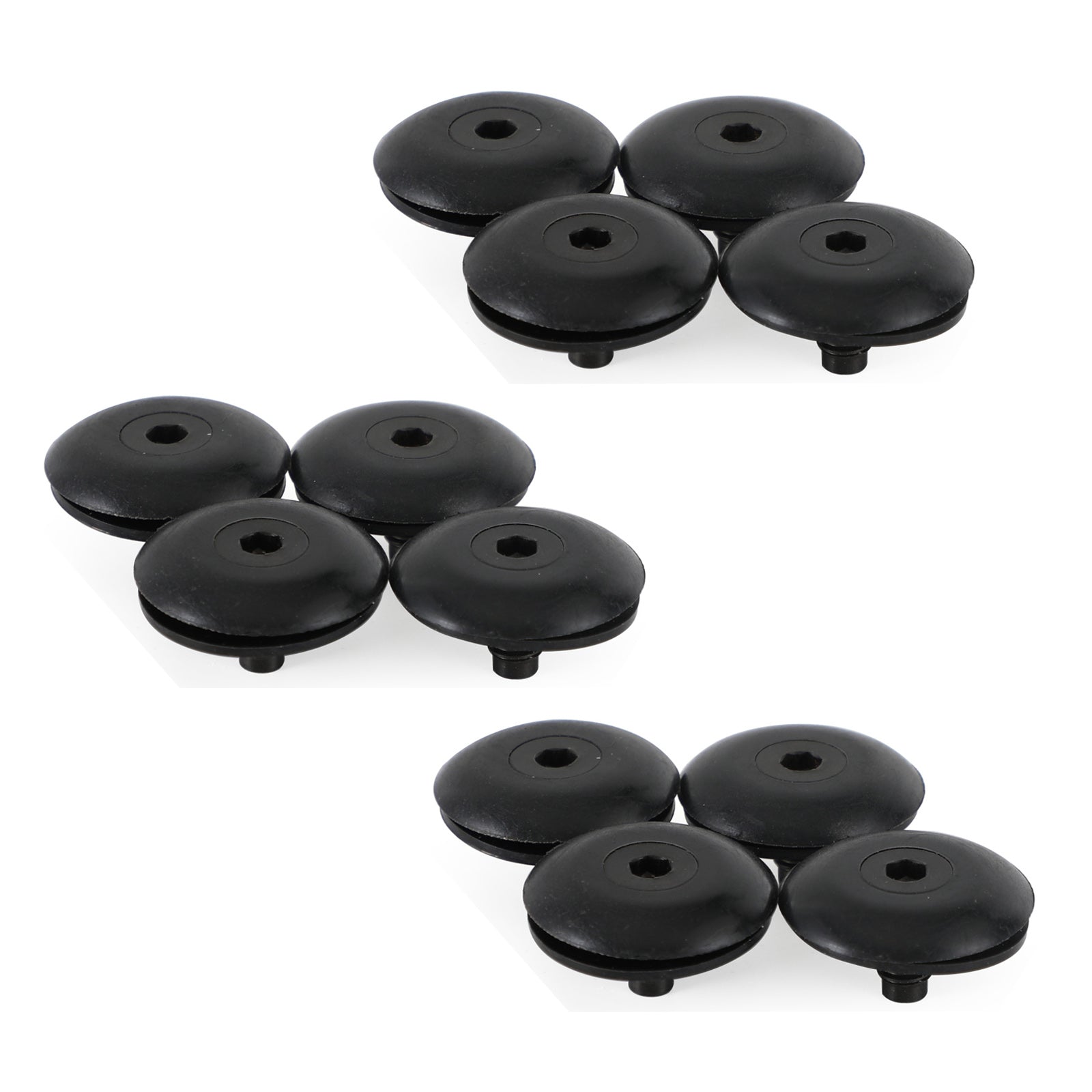 12PCS Roof Rack Hole Bolt Screw W/ Seal Gasket pour Ford Transit Custom 2012-2021