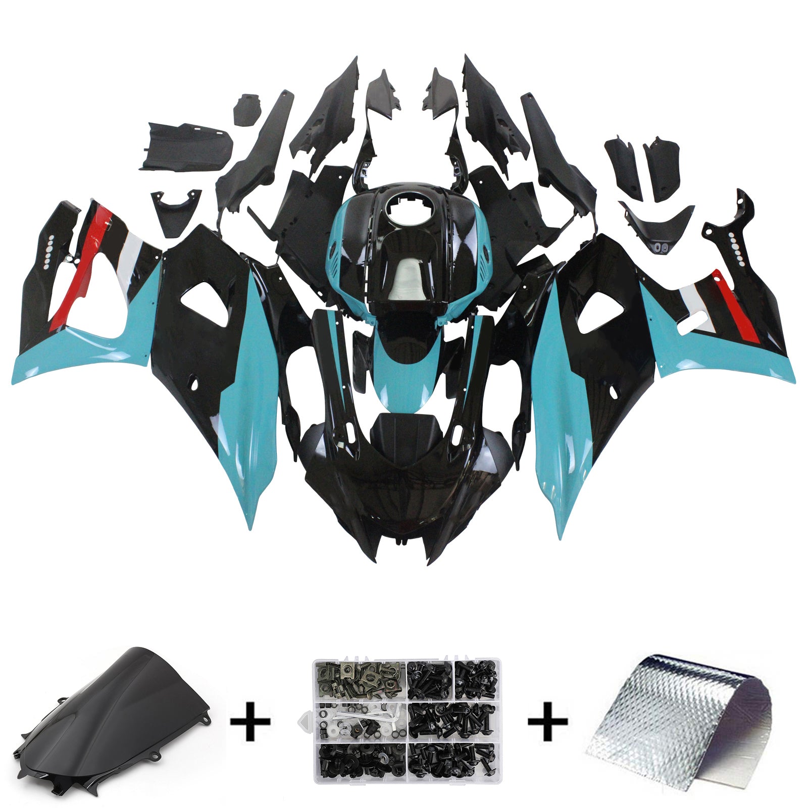 Kit de carénage à injection en plastique ABS pour Yamaha YZF-R7 2021-2025