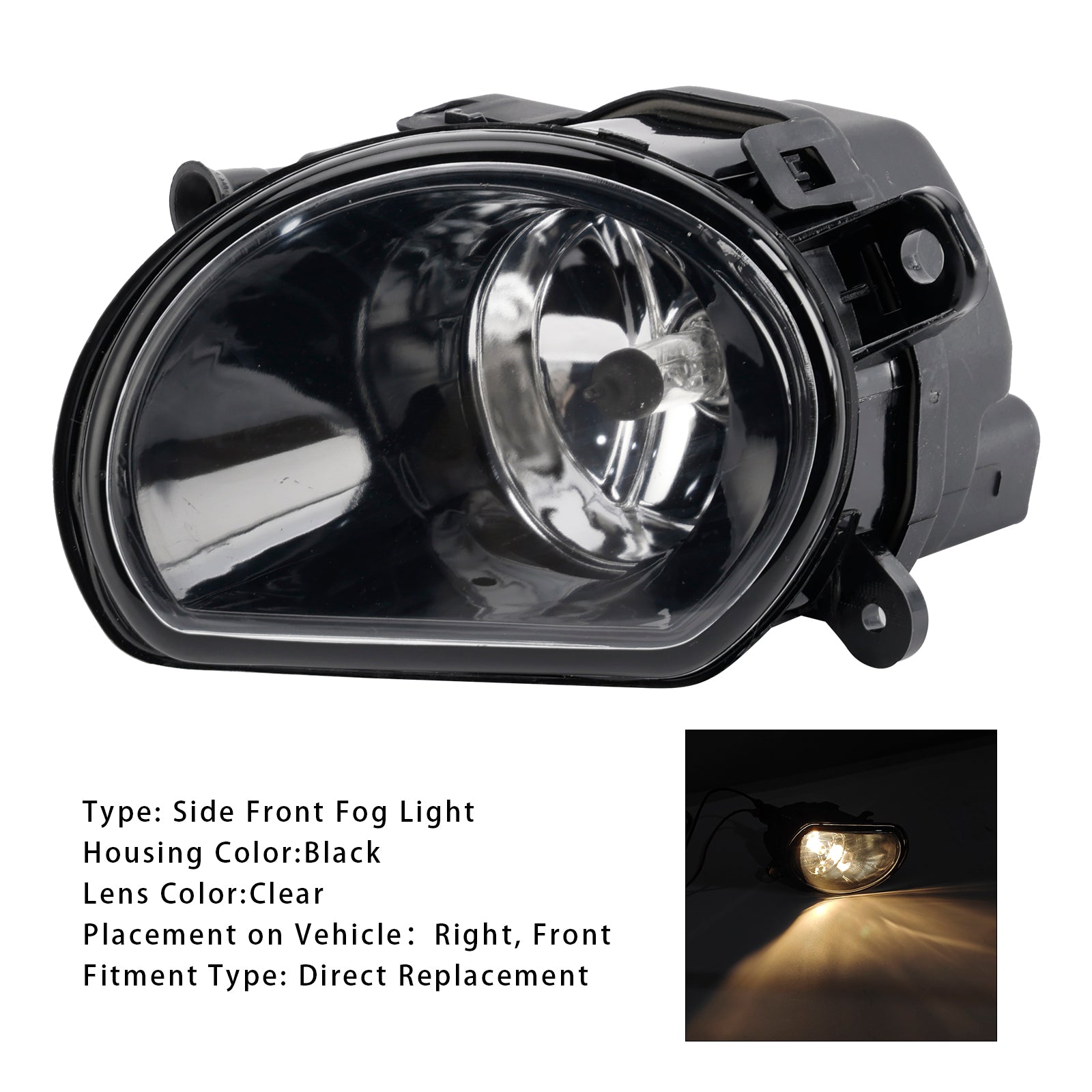 Fire Fog Light antes del lado del conductor para Audi A8 D3 2004-2007