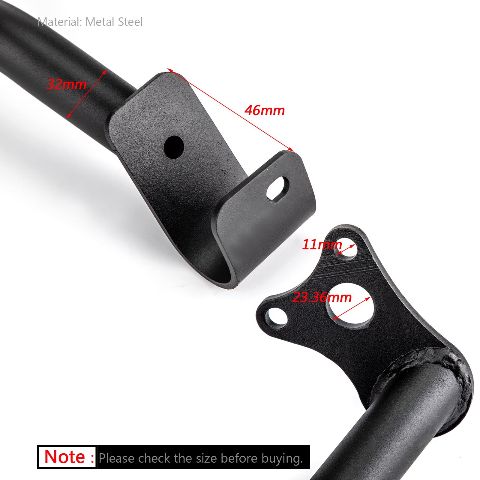 Barres Protection Du Cadre Protection Noir Pour Indian Scout Sixty Bobber 15-24