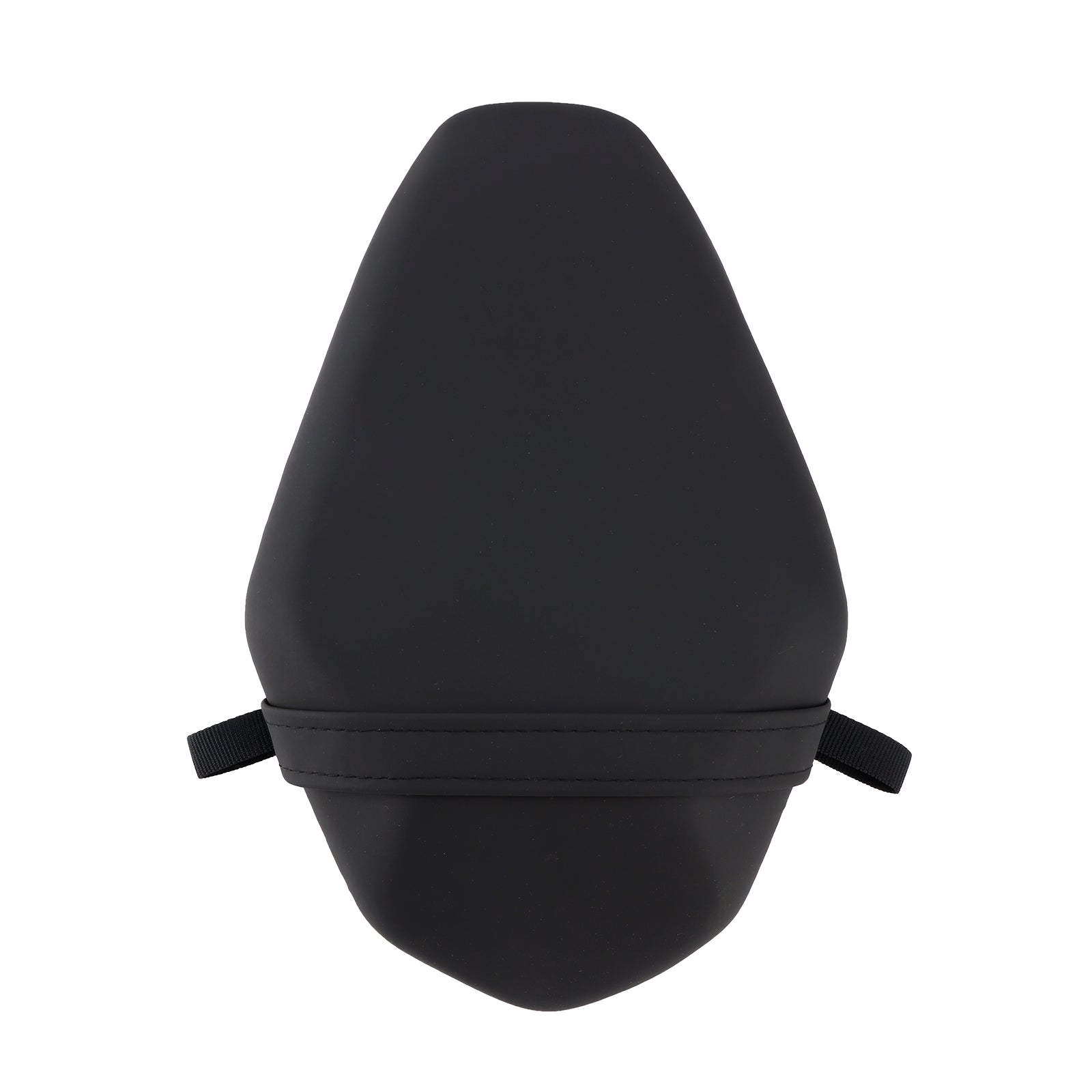 Coussin de selle passager arrière plat noir pour Kawasaki Ninja ZX-6R (2019-2025)