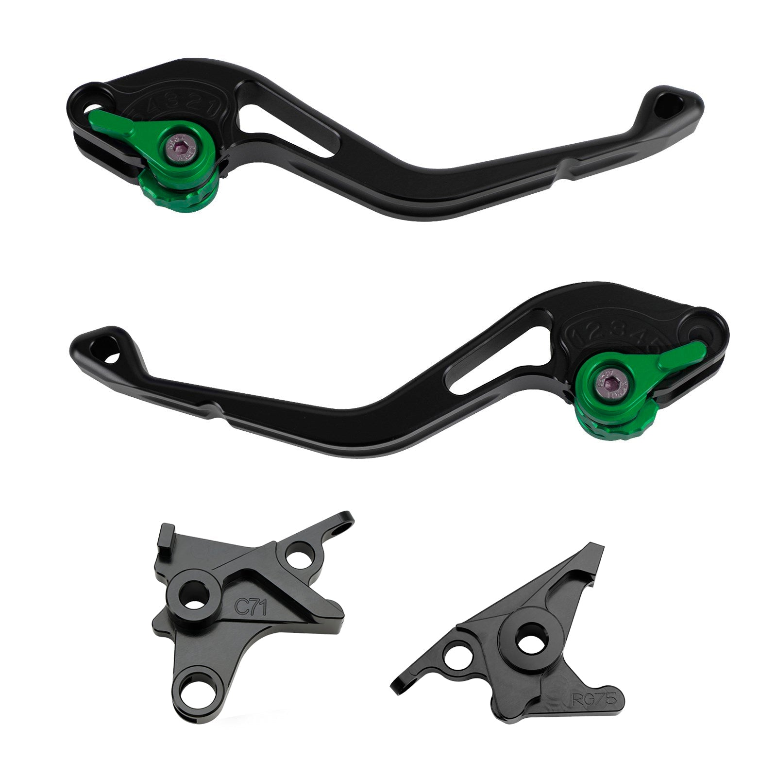 Nouveau levier de frein d'embrayage court adapté à la BMW R NINE T / PURE / RACER 2017-2023