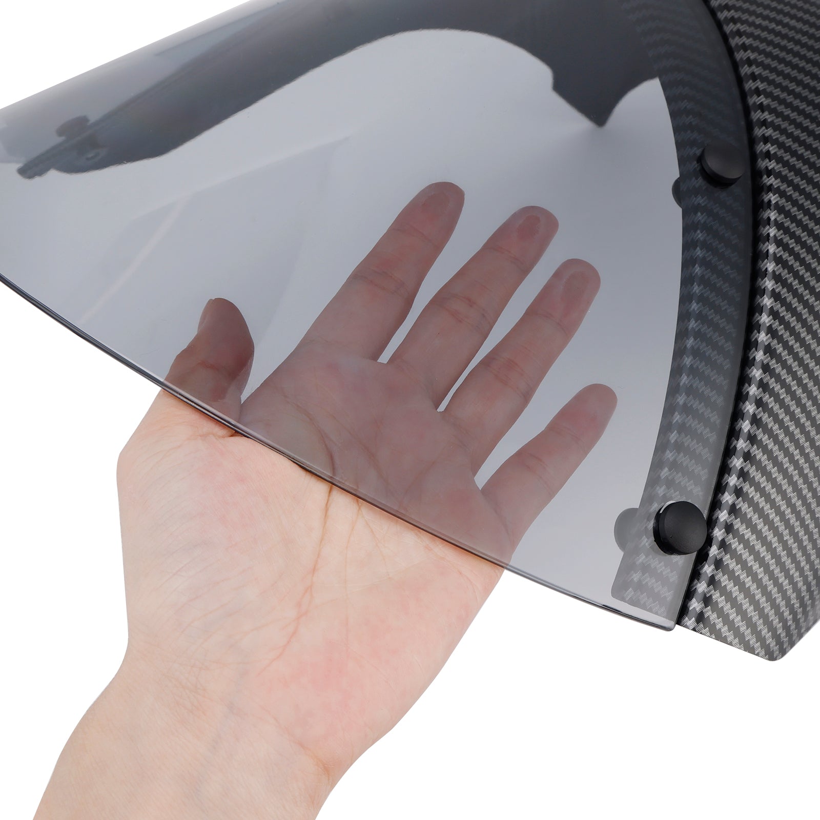 Fiera del parabrezza del faro per eliminatori Kawasaki 500 2024-2025