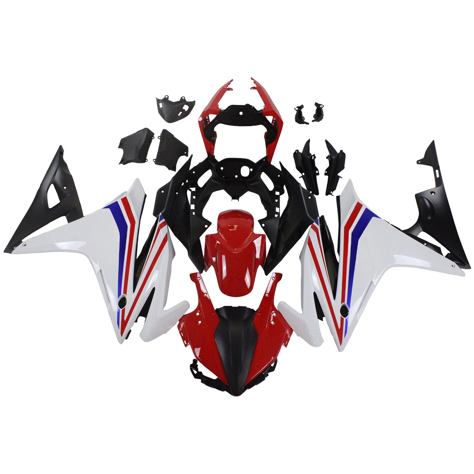 Injection carénage Kit carrosserie plastique ABS pour Honda CBR500R 2016-2018