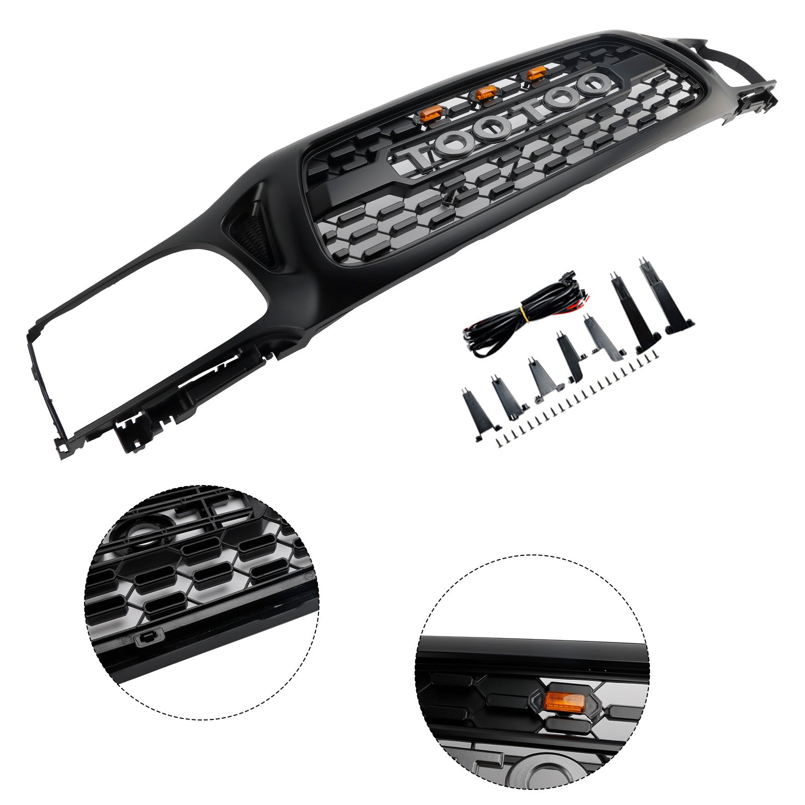 Griglia anteriore a nido d'ape per Toyota Tacoma TRD PRO (2001-2004)