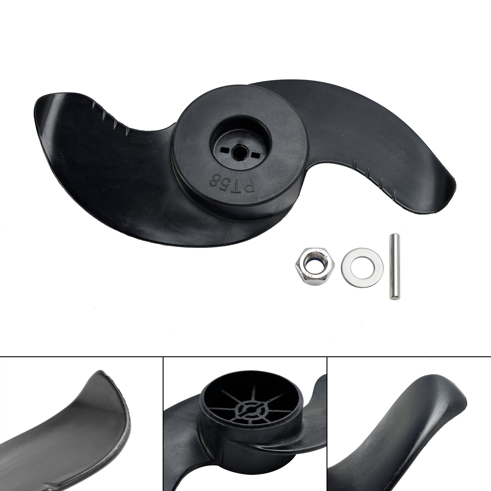 Hélice Weedless Wedge 2 para motor de pesca por curricán de 3-5/8" de diámetro 2091160