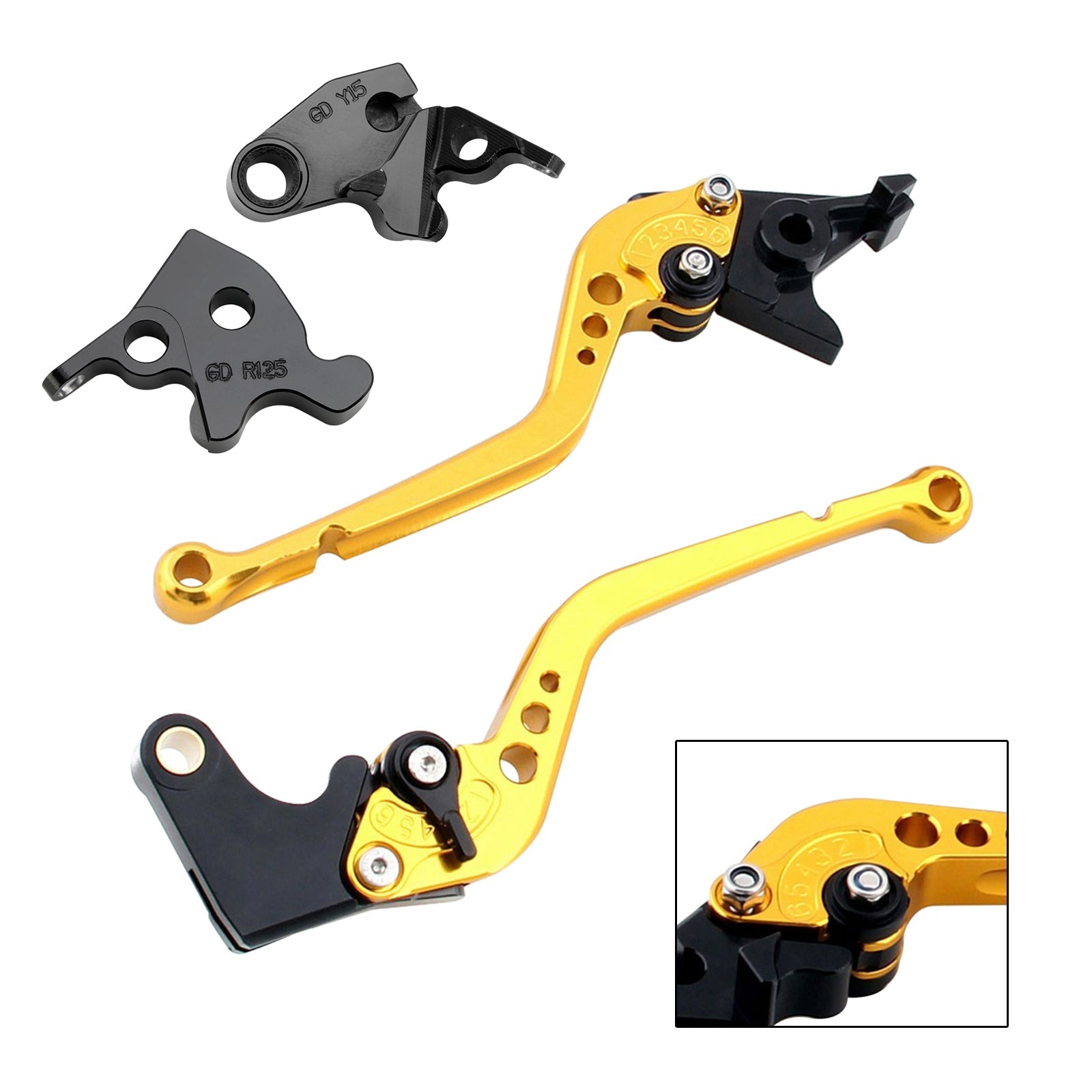 Dolga ročica zavore in sklopke za Yamaha XSR 155 MT15 2019-2022