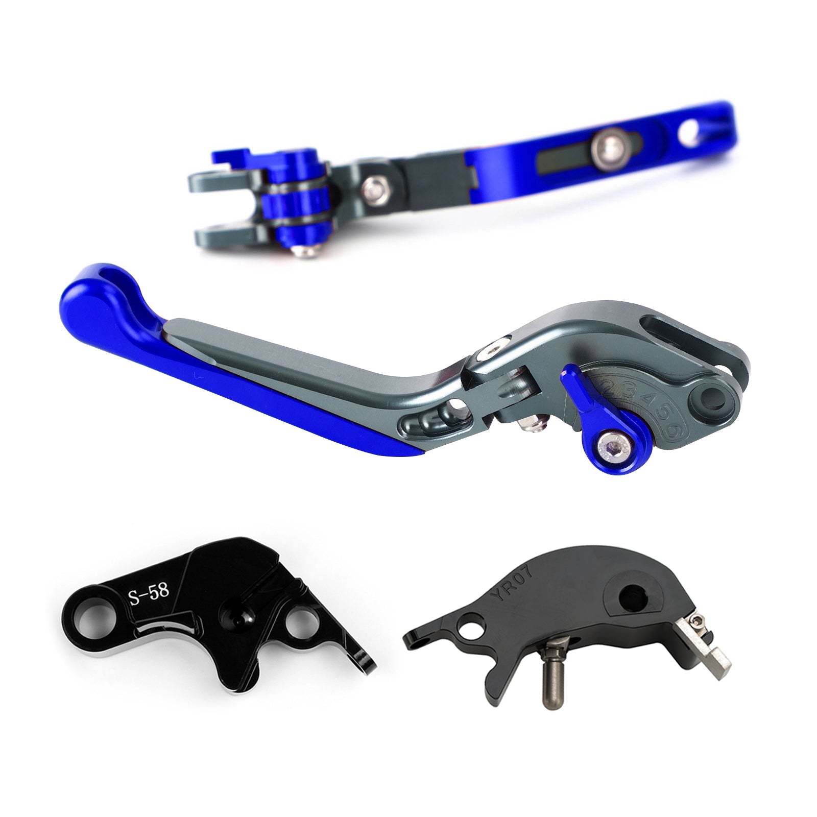 Leva freno frizione regolabile per Yamaha YZF R7 MT-10/SP FZ-10/SP 2022-2023