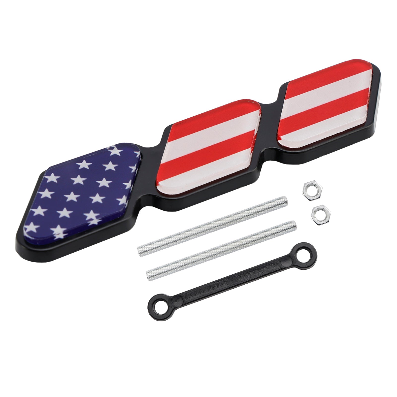 Tricolor Grille Emblem, auto -accessoires voor Toyota Tacoma TRRA RAV4