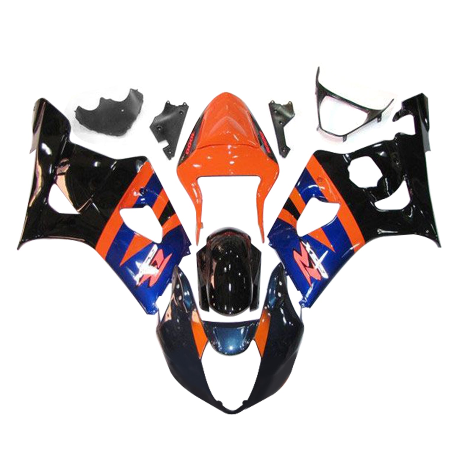 Kit carenatura iniezione Suzuki GSXR1000 K3 2003-2004 Carrozzeria in plastica ABS