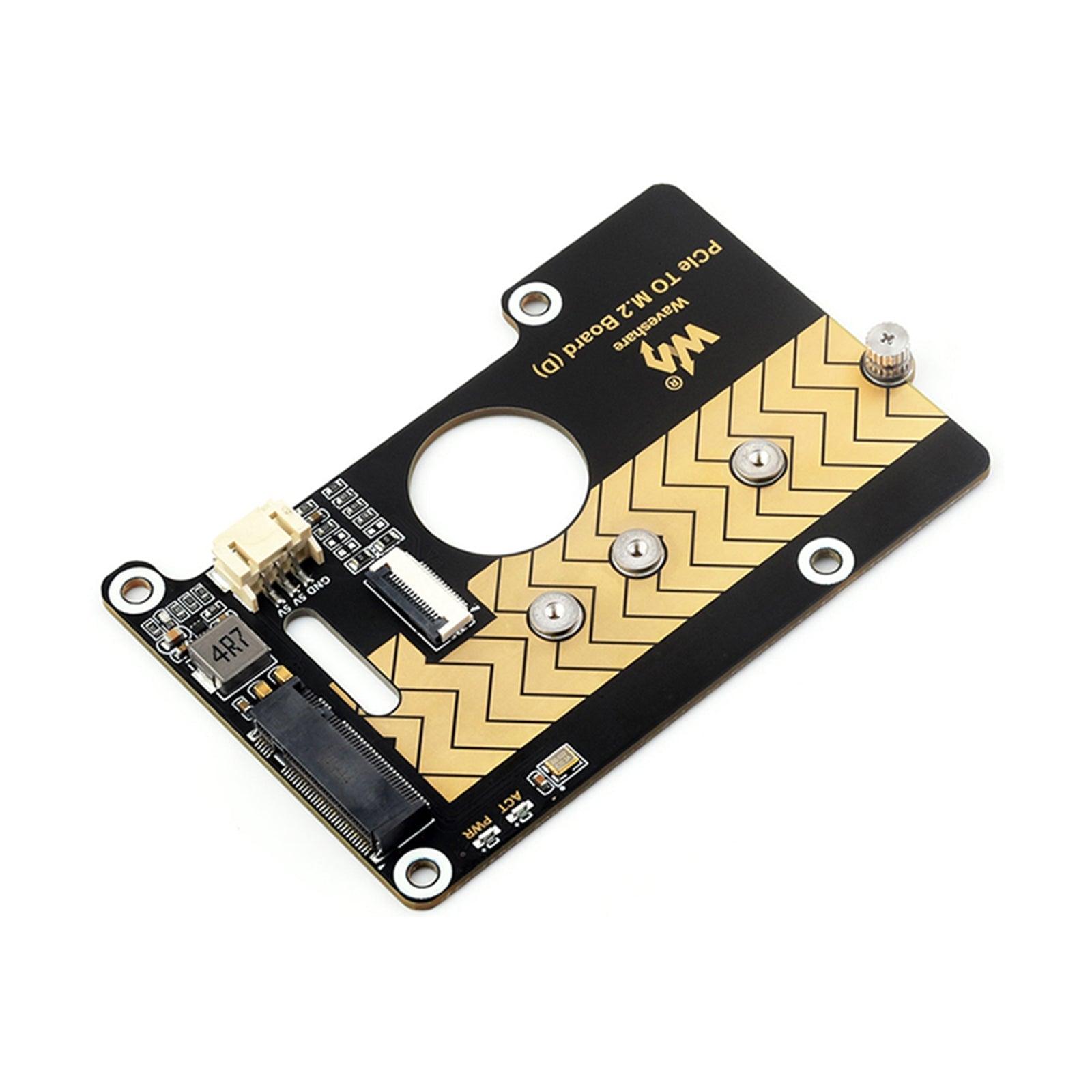 Carte d'extension de transmission 8 Gbit/s pour Raspberry Pi 5 PCIE vers M.2