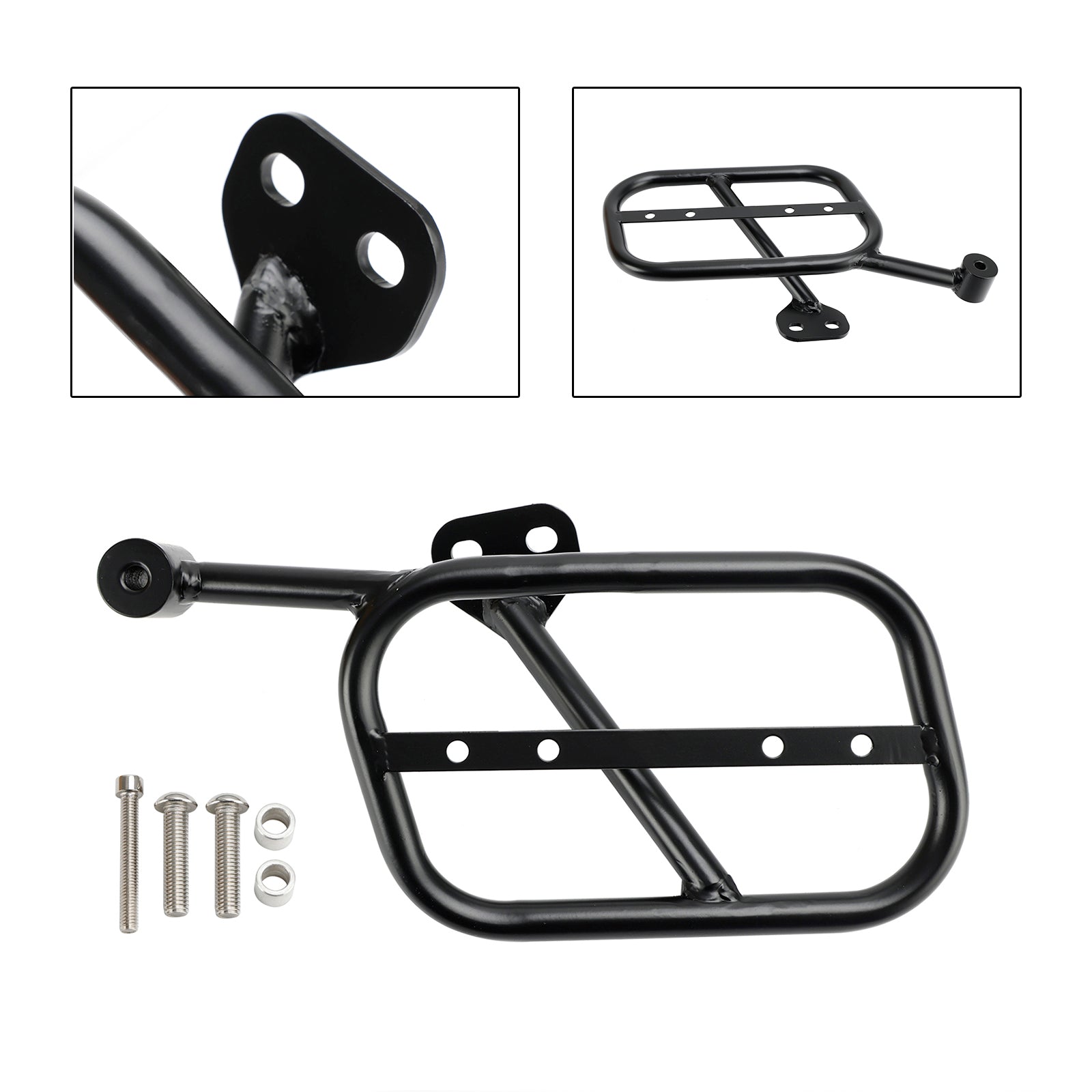 Sacoche De Selle Fixation Support Sacoche Pour Guzzi V9 Bobber Roamer 18-24 droit