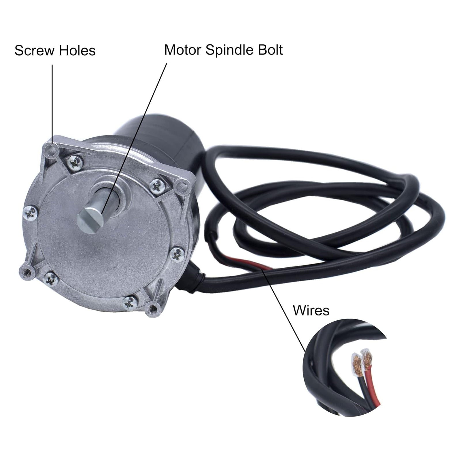 Achterste elektrische stabilisatormotor 352338 voor stabilisator cilinders 337199 298707 369774