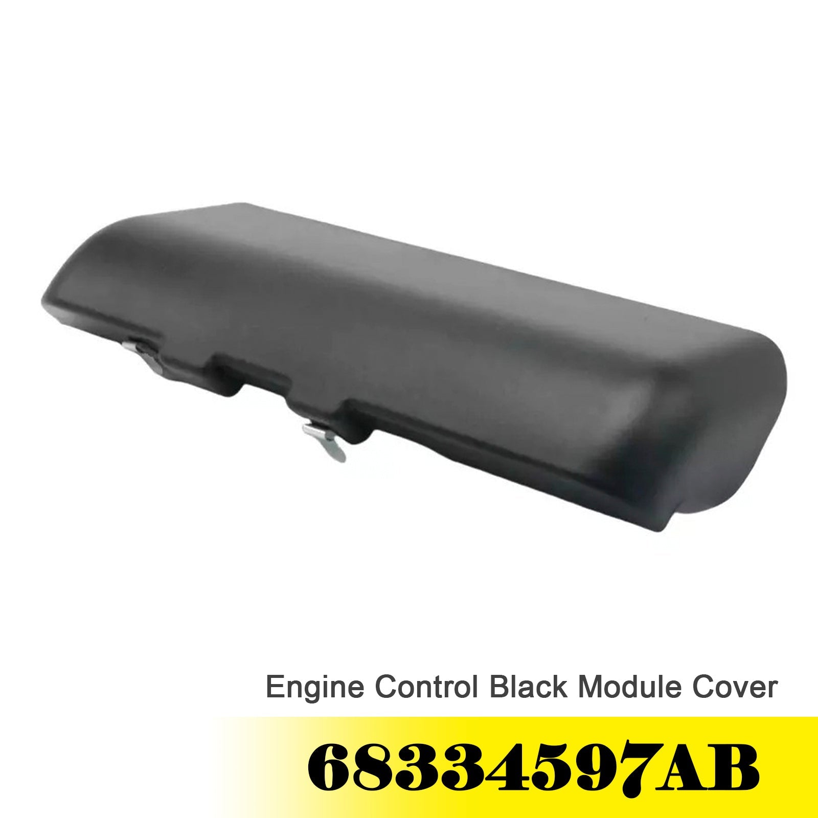 Cover del modulo di controllo del motore nero per Dodge Durango 1500 2018-2024 68334597AB