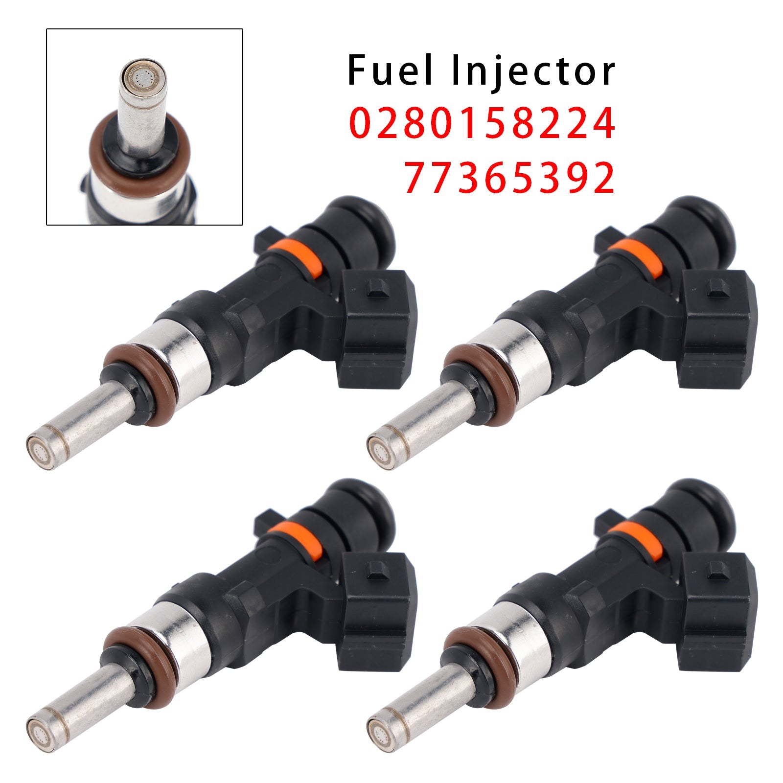 1 injecteur de carburant pour Alfa Romeo FIAT Lancia 0280158224 77365392