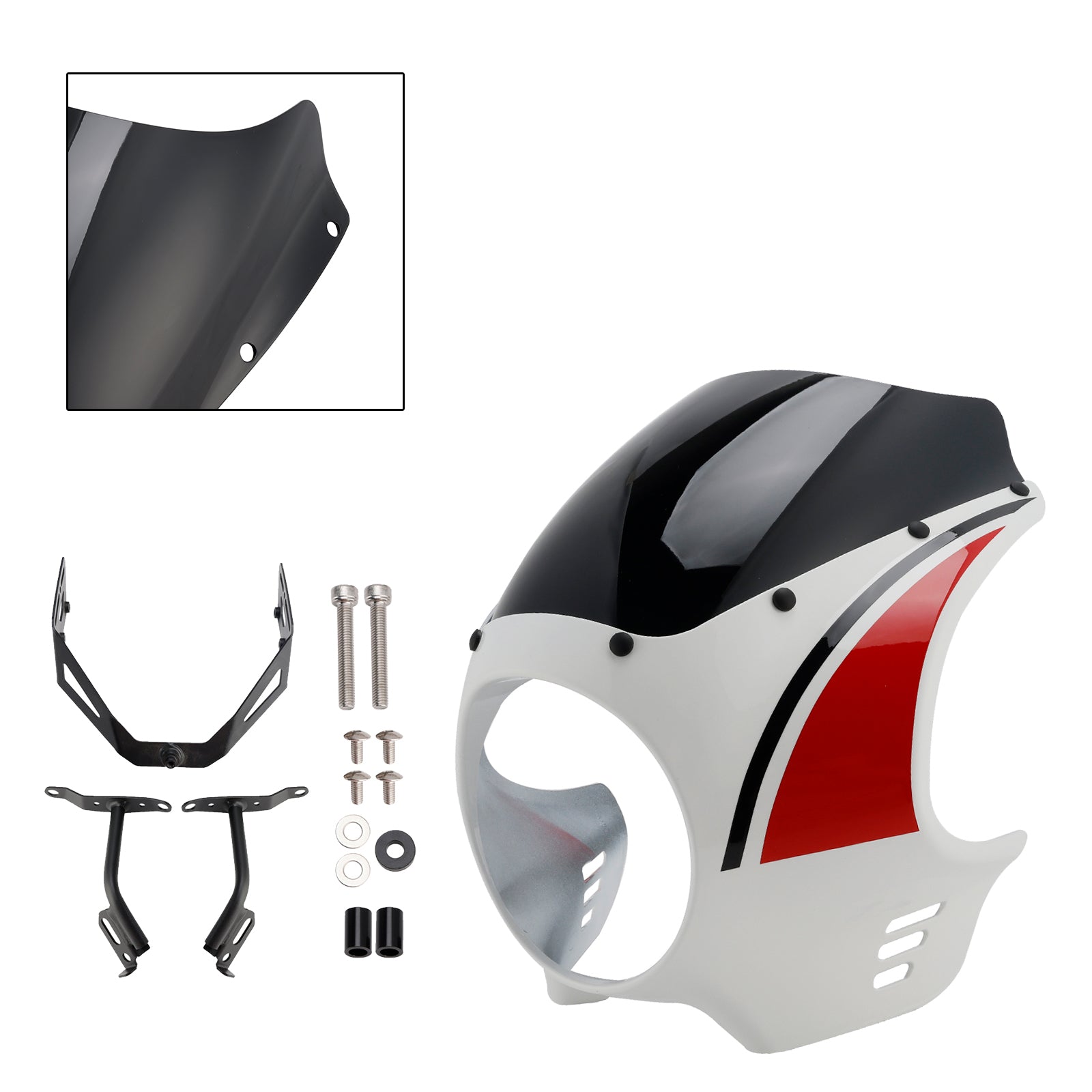 Parabrisas y carenado de faro para Yamaha XSR900 (2022-2025)