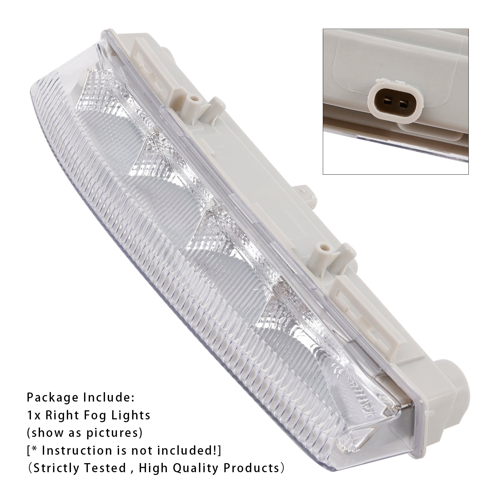 Fari fendinebbia diurni a LED per Mercedes Benz W204 S204 W212 2007-2014