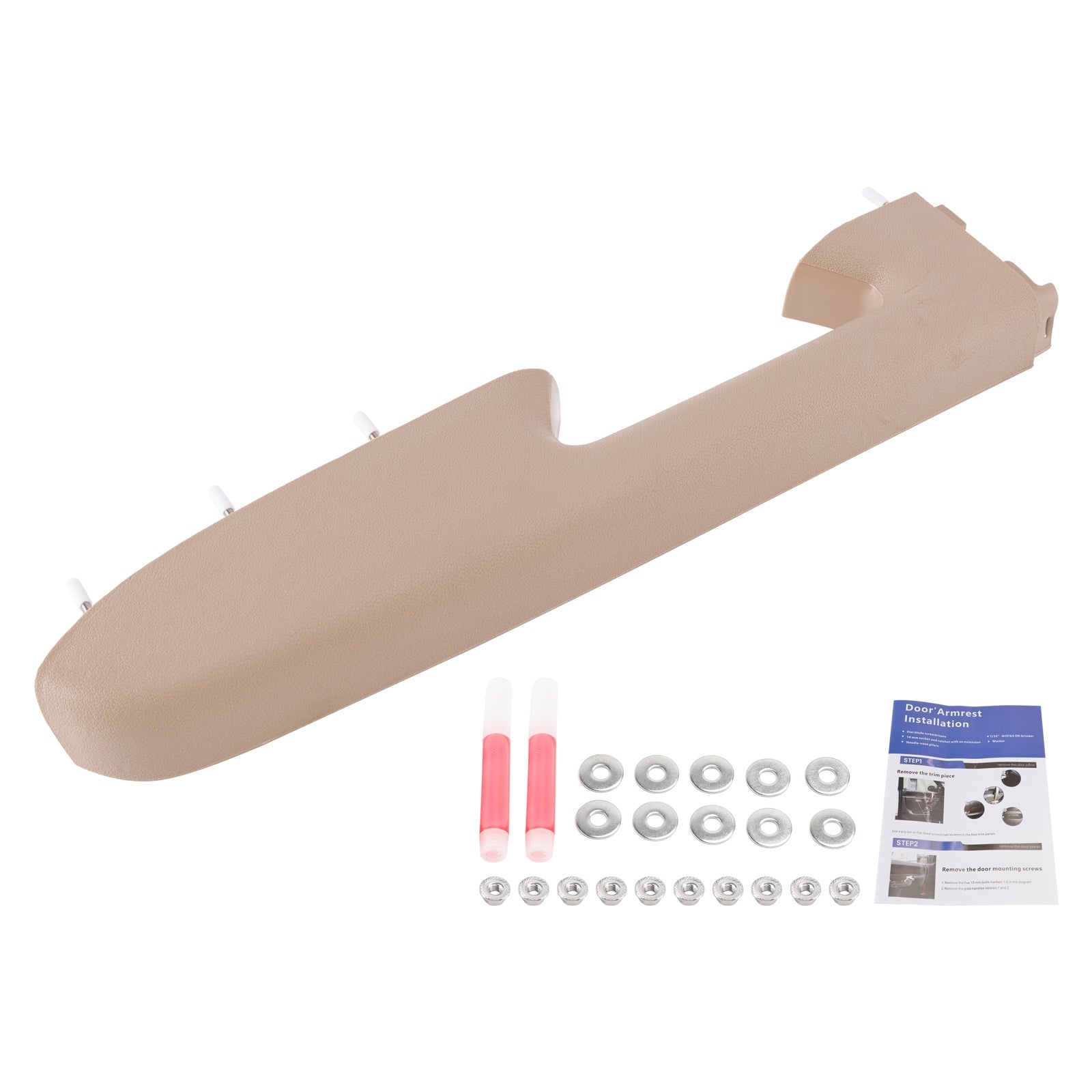 Kit de réparation d'accoudoir avant gauche compatible avec Chevy Silverado 1500 2500HD 3500HD 10-2014
