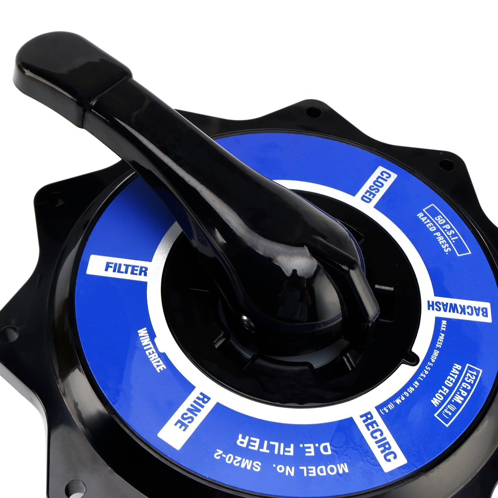 R0443900 Ensemble de vanne supérieure de 2 pouces pour remplacement de vanne multivoies Zodiac Jandy