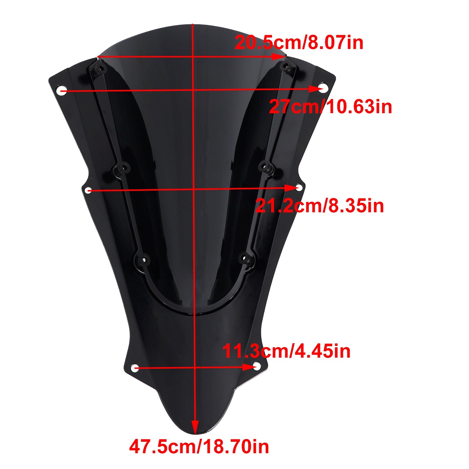 Przednia szyba przednia dla Kawasaki ZX-4R ZX-4R 2023