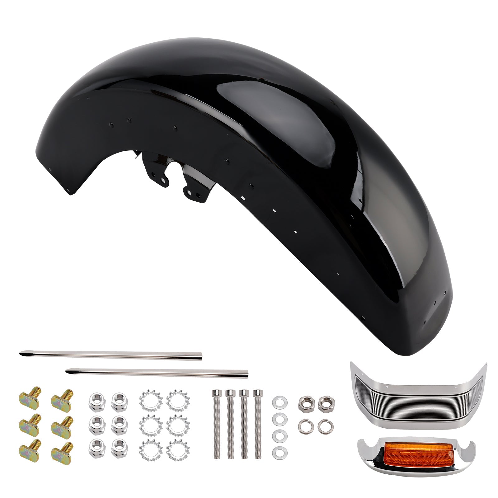 Garde-boue avant en acier Touring Electra Glide Ultra Limited 2014-2024