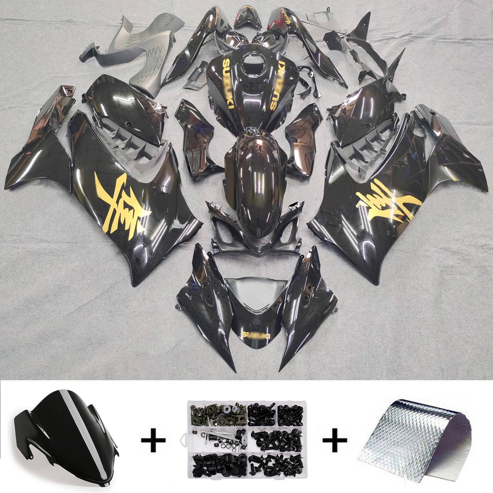 Kit de carenado inyectado ABS para Suzuki Hayabusa GSX1300R 2021-2025