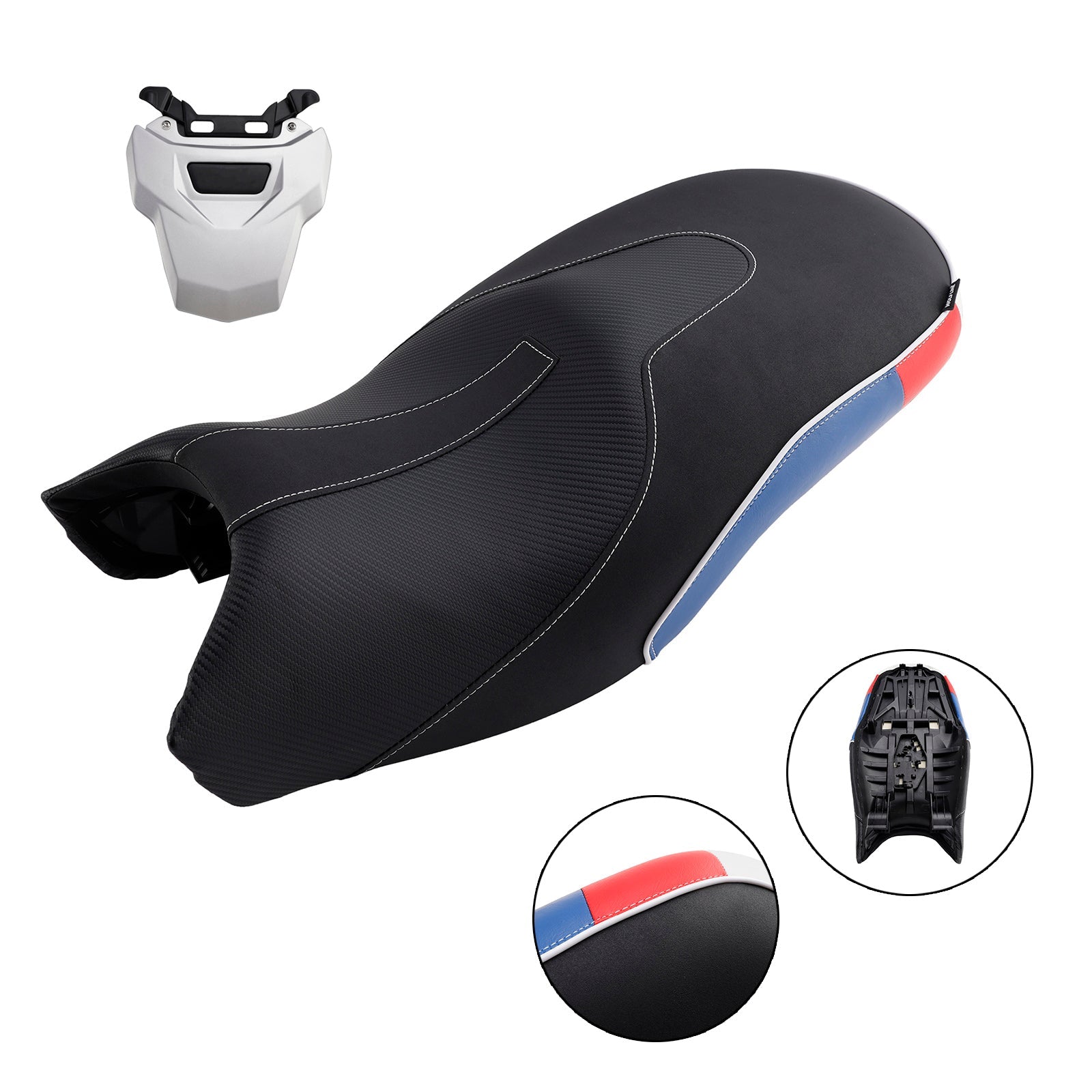 BMW R1200GS LC R 2013-2018 : Wymiana fotela przedniego i tylnego kierowcy, niebieski F.