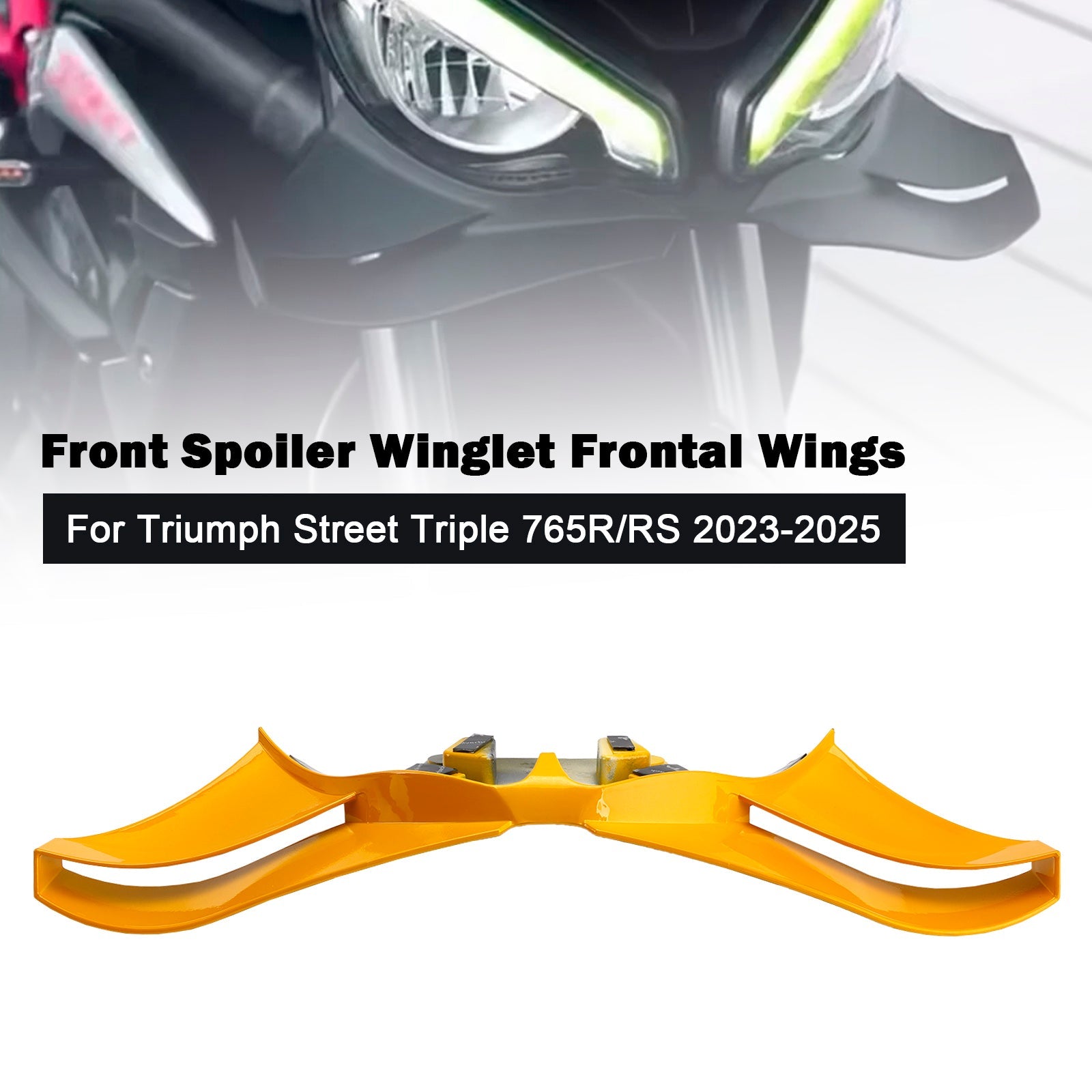 Aileron avant pour Street Triple 765R/RS 2023-2025