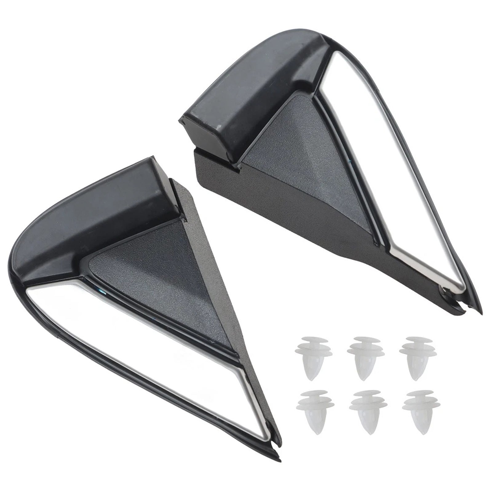 Paar sierlijsten&Hoekbeschermer voor de voorruit voor GMC Terrain 2018-2024