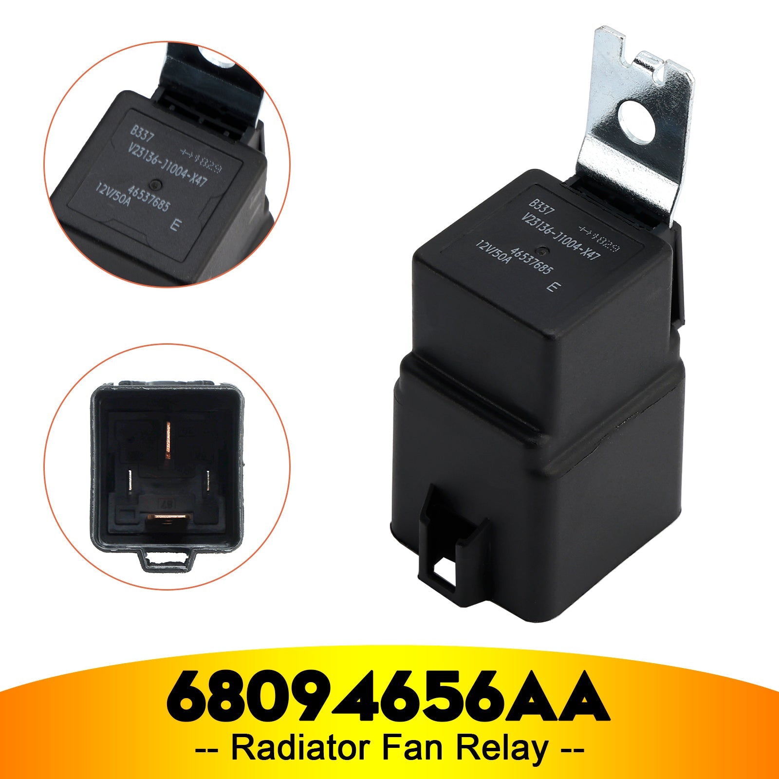 Radiatorventilatorrelais 68094656AA voor Ram ProMaster 1500 2500 3500 2014-2020