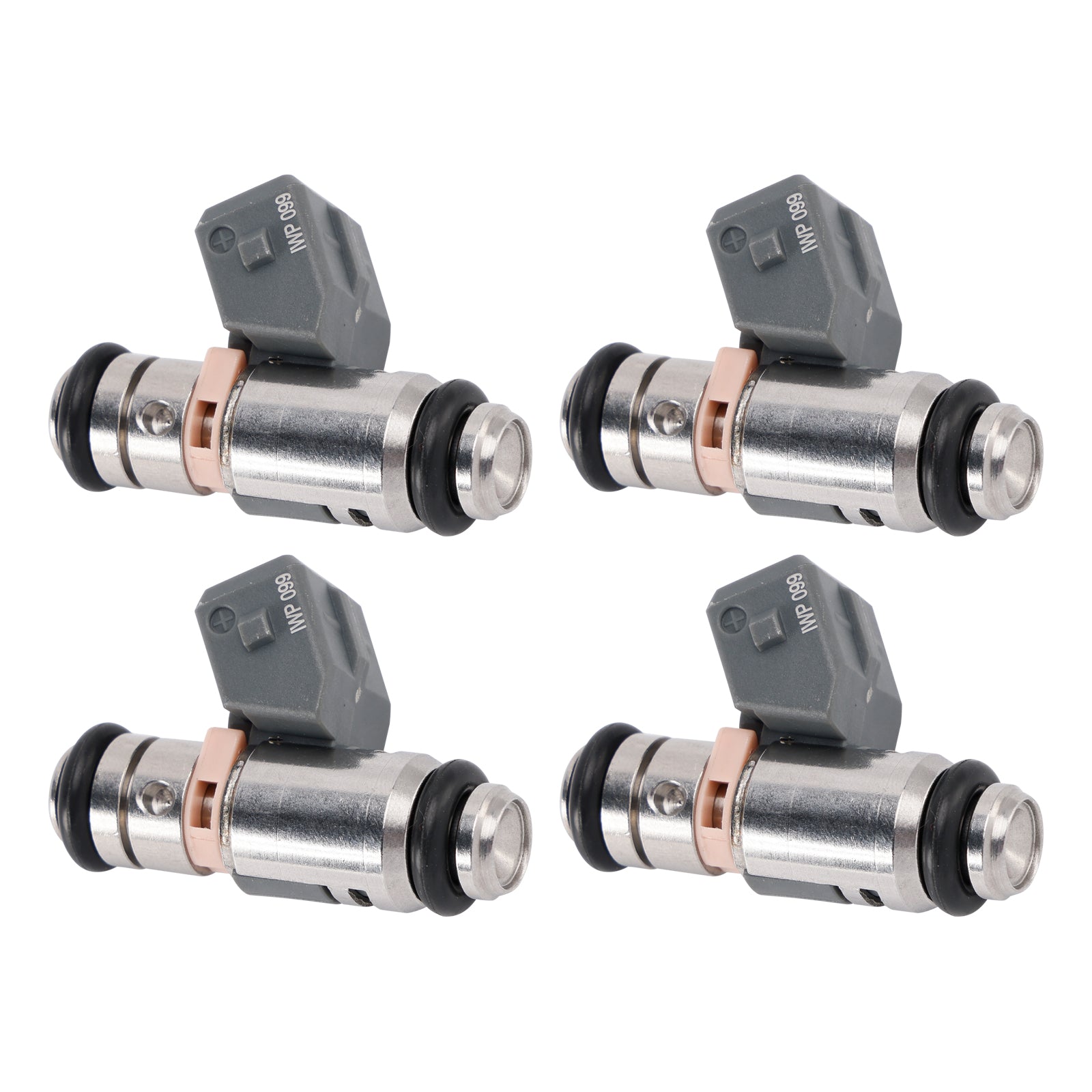 4 injecteurs de carburant pour Renault Clio, Kangoo, Thalia, Twingo I 1.2 16V IWP099