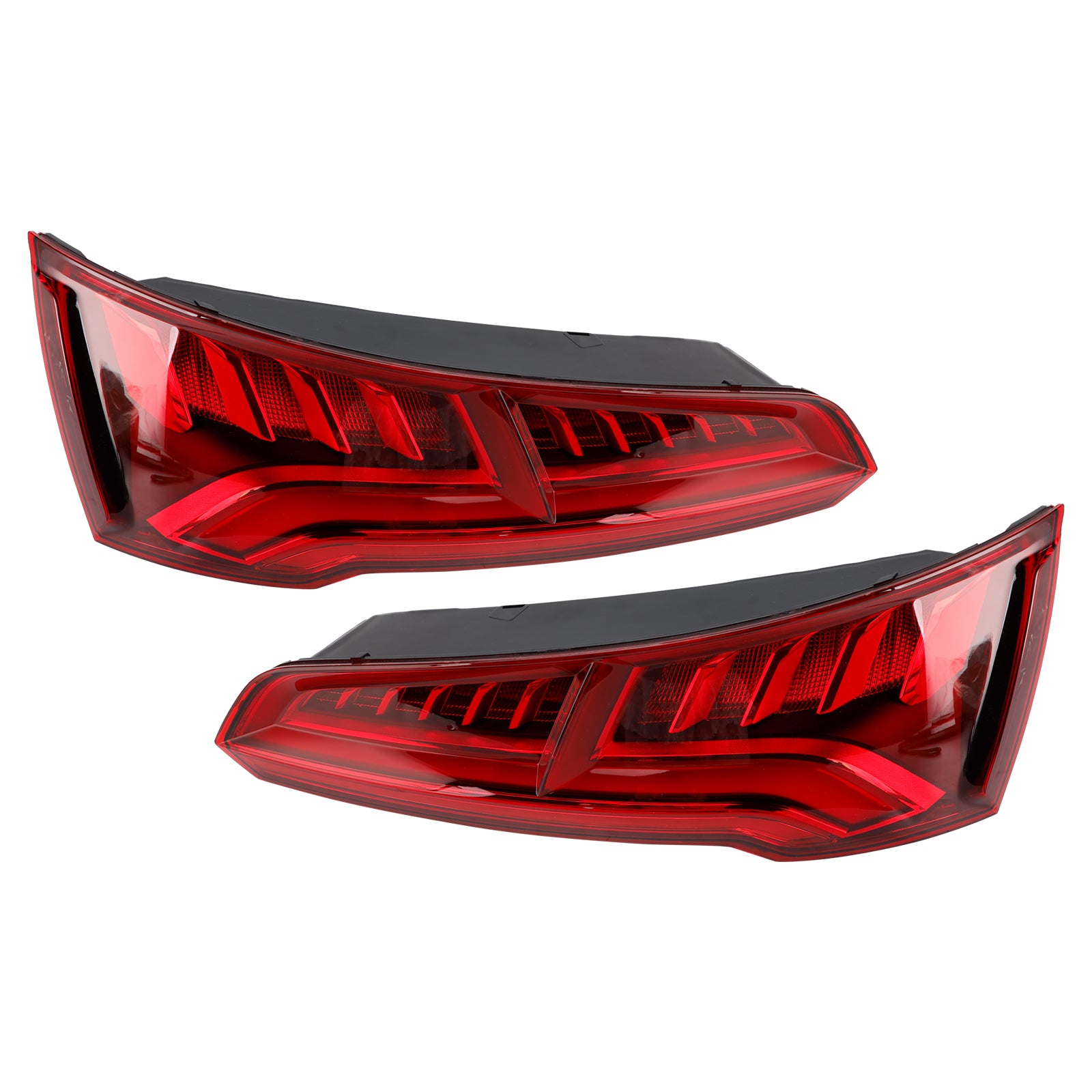 Leva in desna LED zadnja luč 80A945093B, 80A945094B za Audi Q5 MK2 pred prenovo 2017-2020, 5 pinov