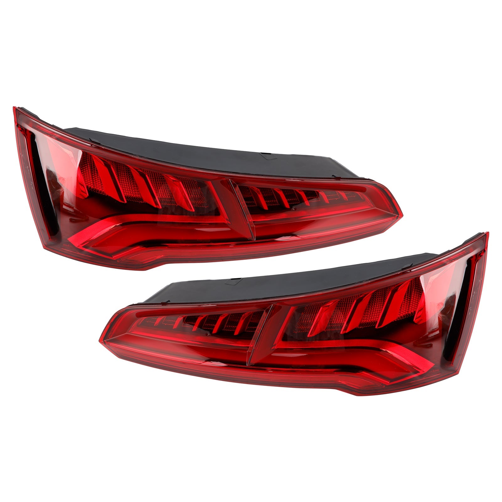 Leve in desne 5-pinske LED zadnje luči 80A945093B za Audi Q5 MK2 (pred prenovo) 2017-2020