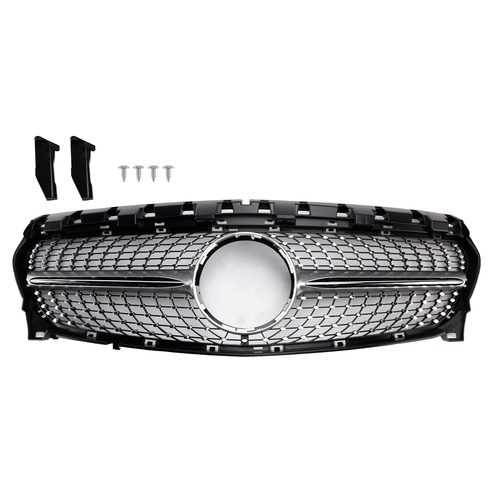 Diamond Front Grill Grille Pour Mercedes-Benz CLA-Class W117 CLA250 2013-2019