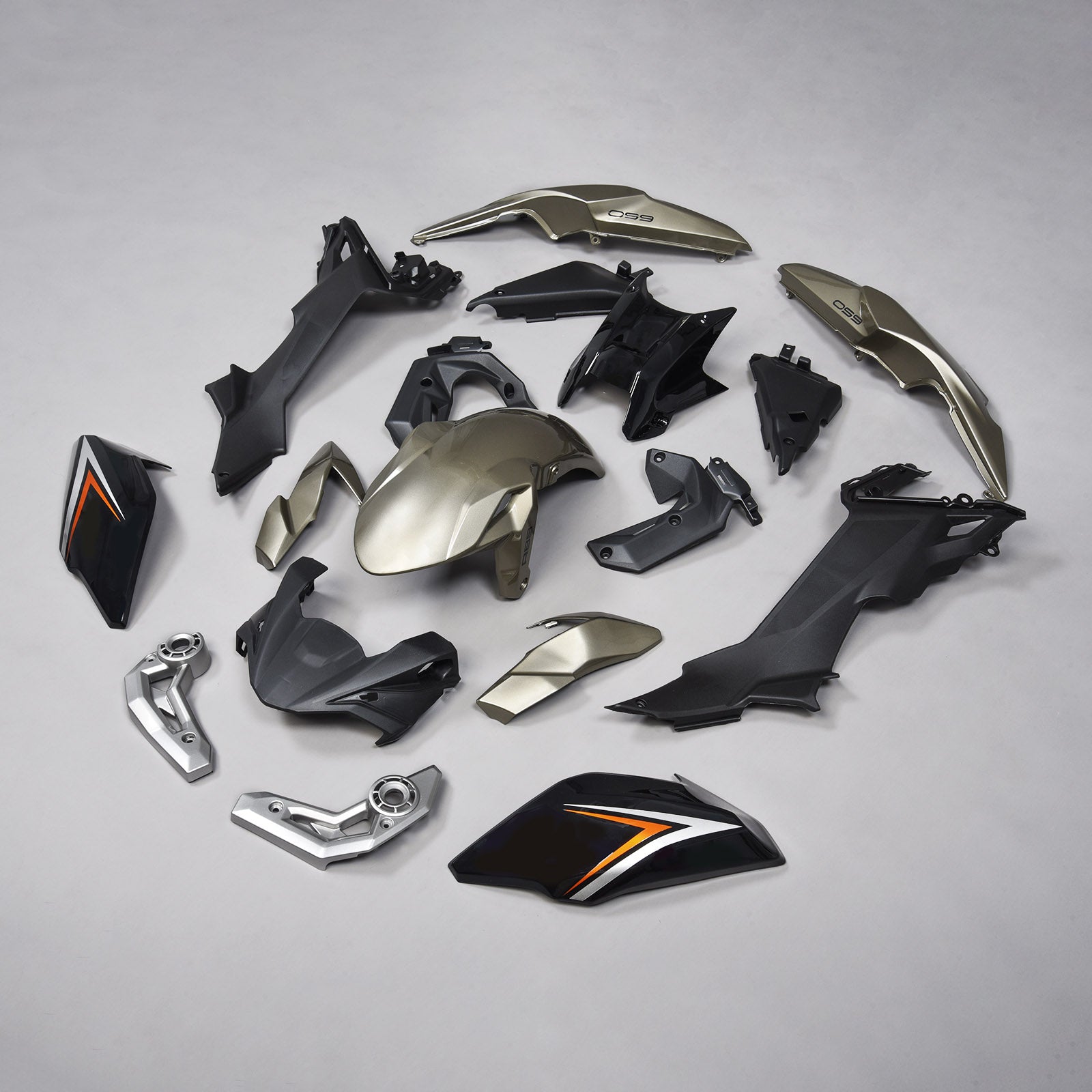 Kit di carenatura in plastica ABS per Kawasaki Z650 2017-2019