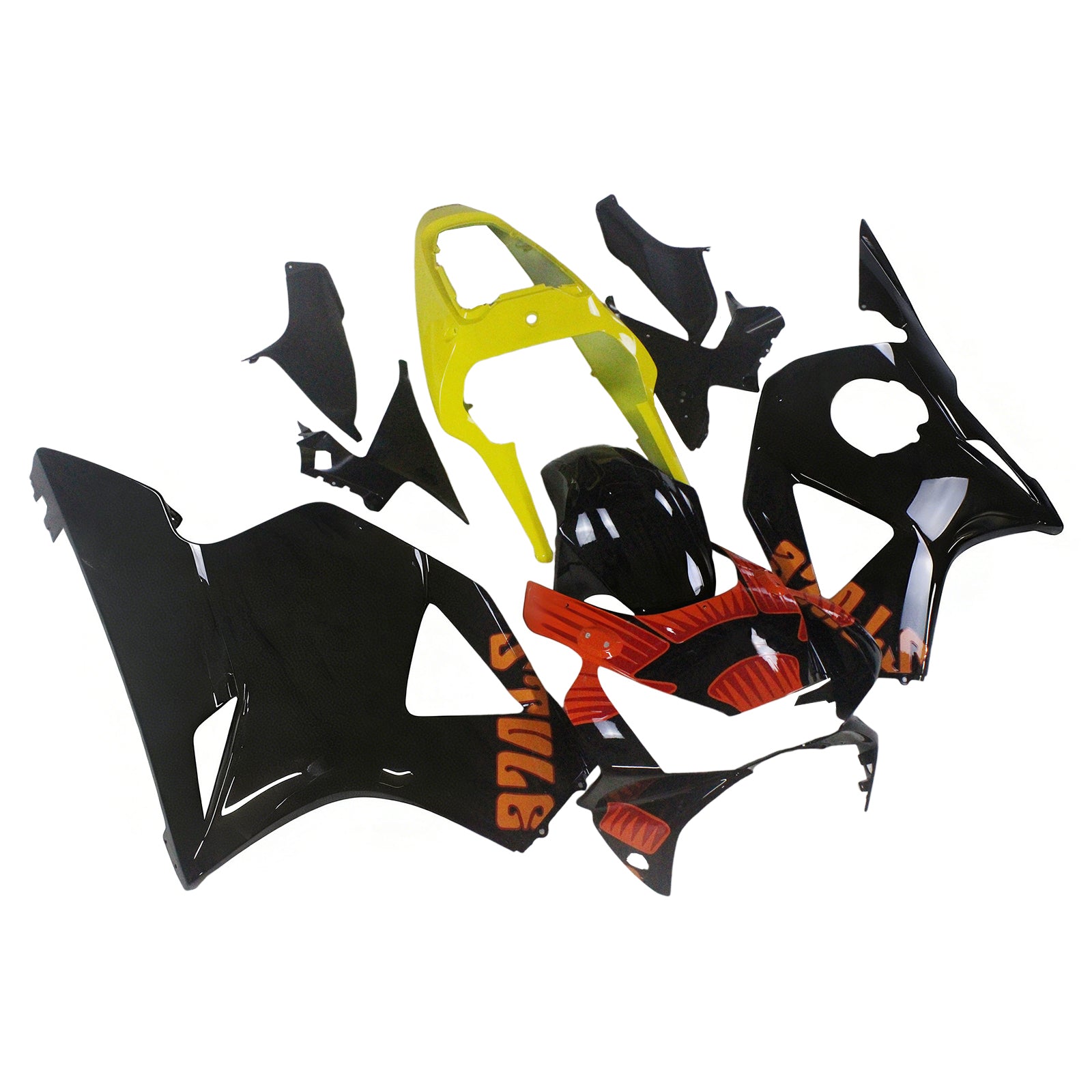 Injection carénage Kit carrosserie plastique ABS fit pour Honda CBR954 2002-2003