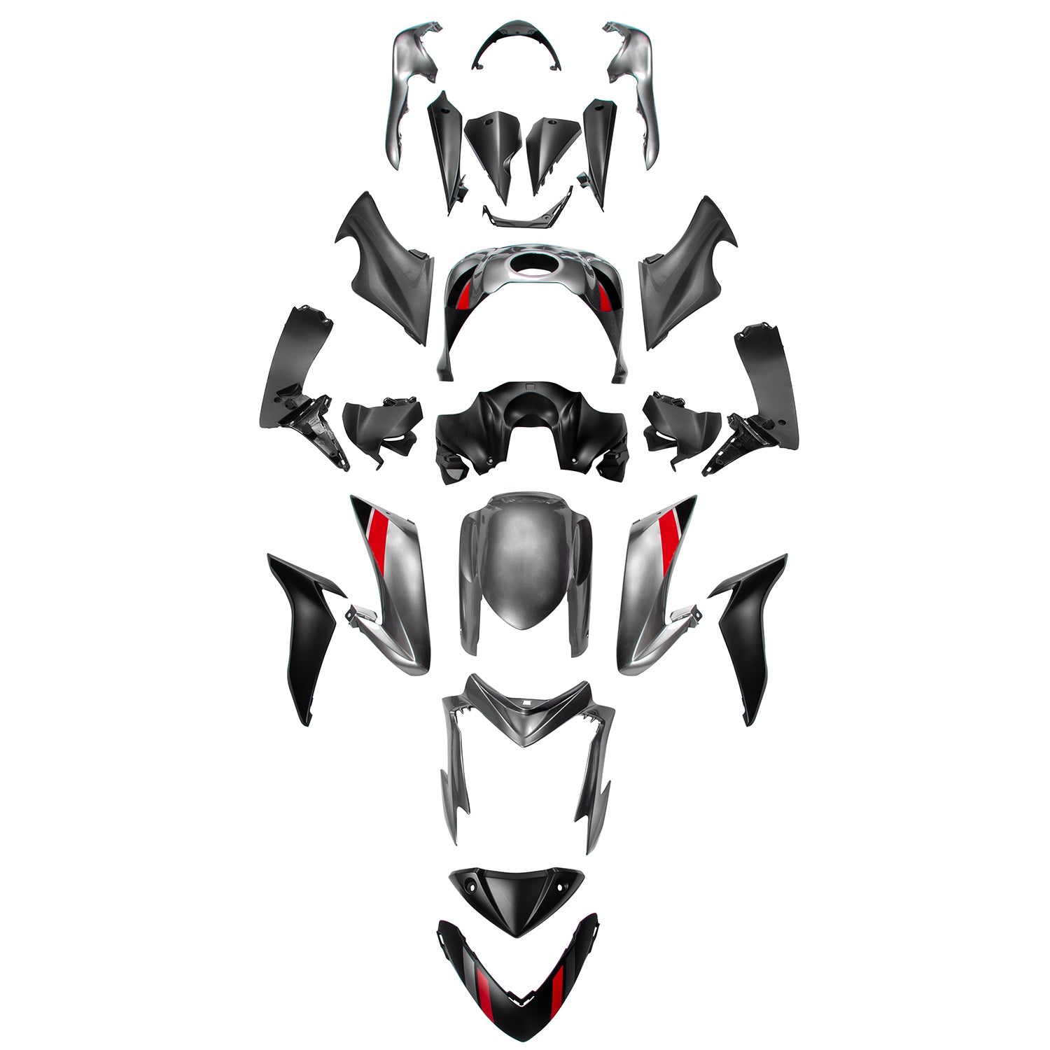 Kit de carénage de carrosserie en plastique injecté pour Suzuki GSX-S 1000 2015-2020 02#