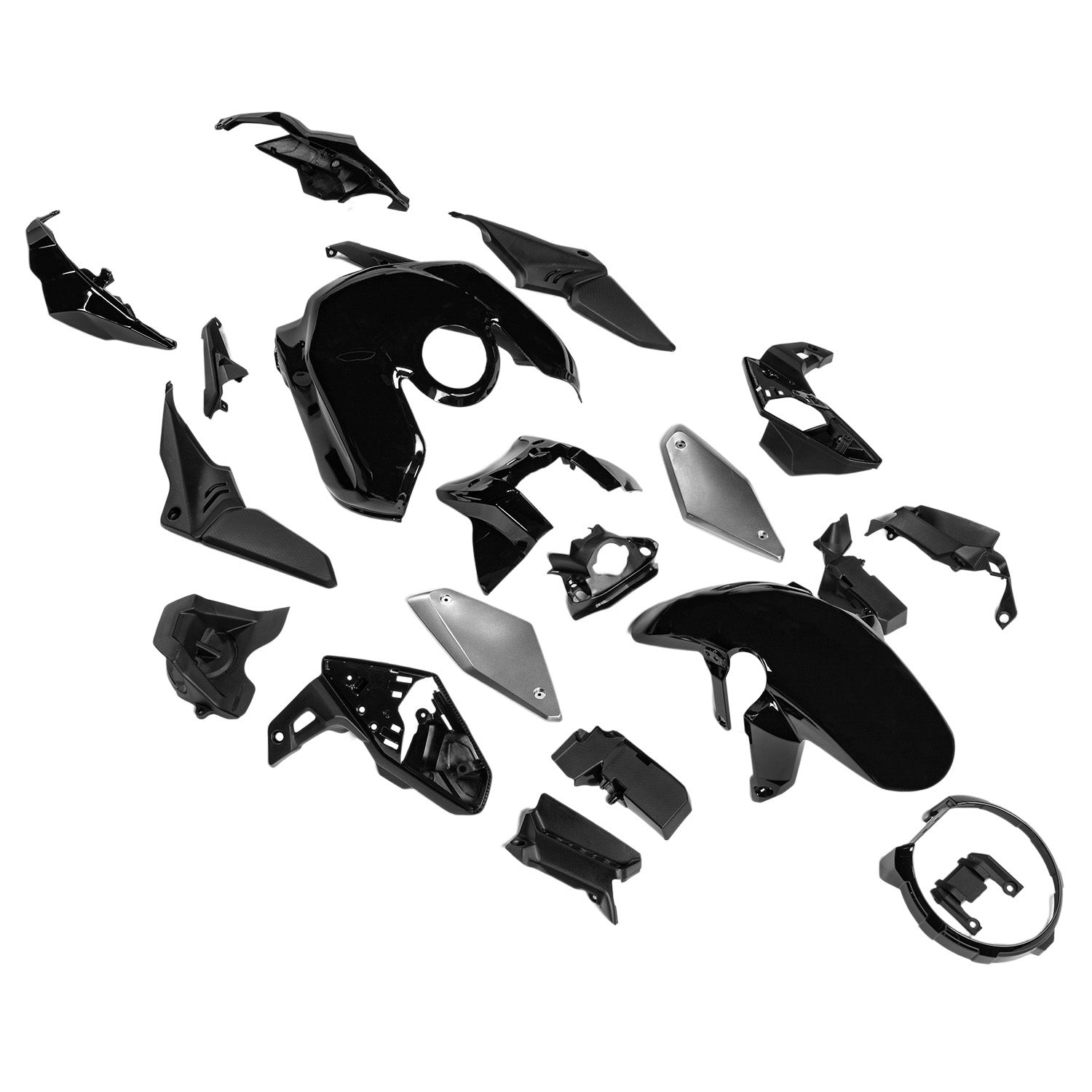 Carénage de moulage par injection en plastique ABS adapté pour Honda CB 650 R CB650R 2021-2023 04#