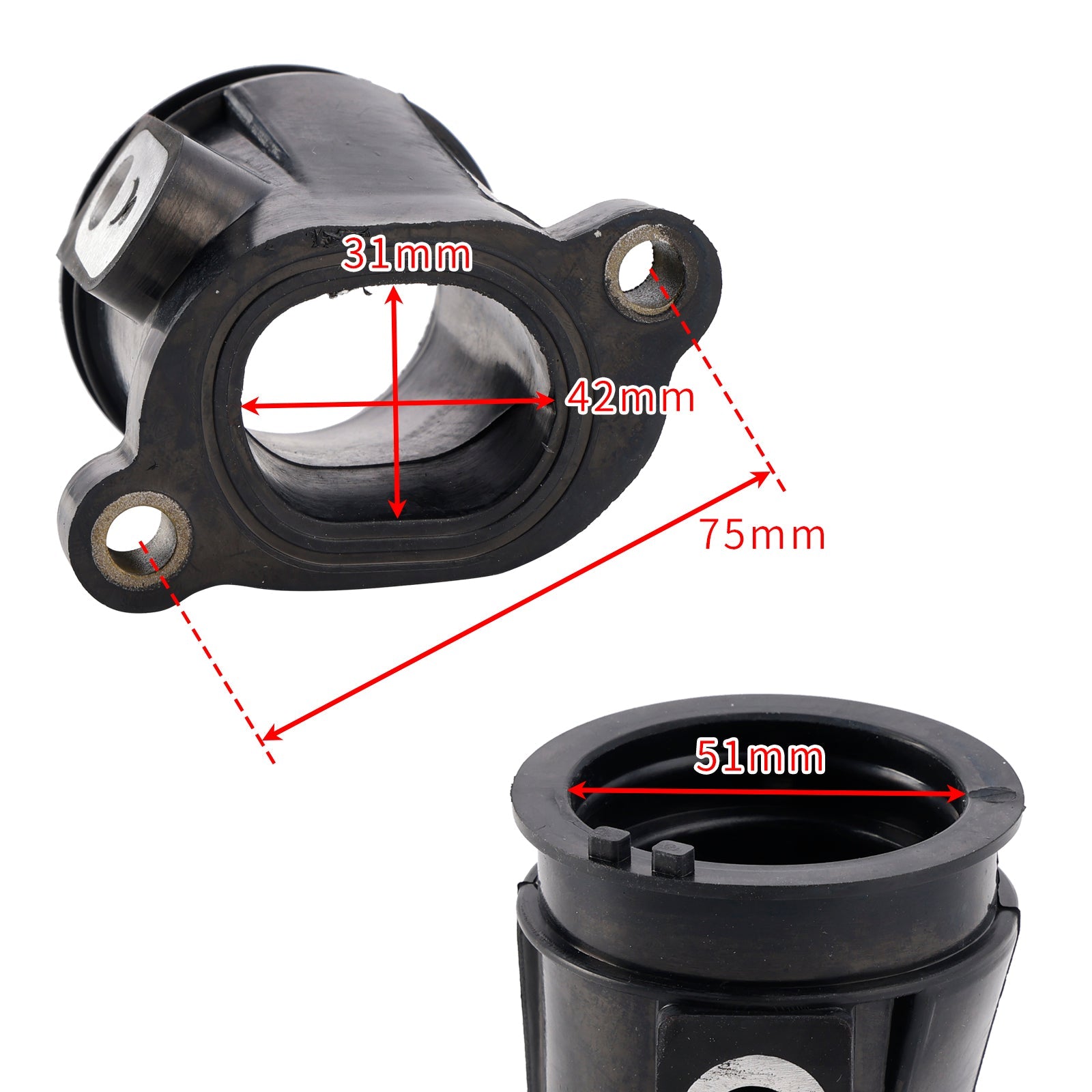 Adattatore per il corpo farfalla per Polaris Ranger Sportsman Ace RZR 570 EFI 2012-2016